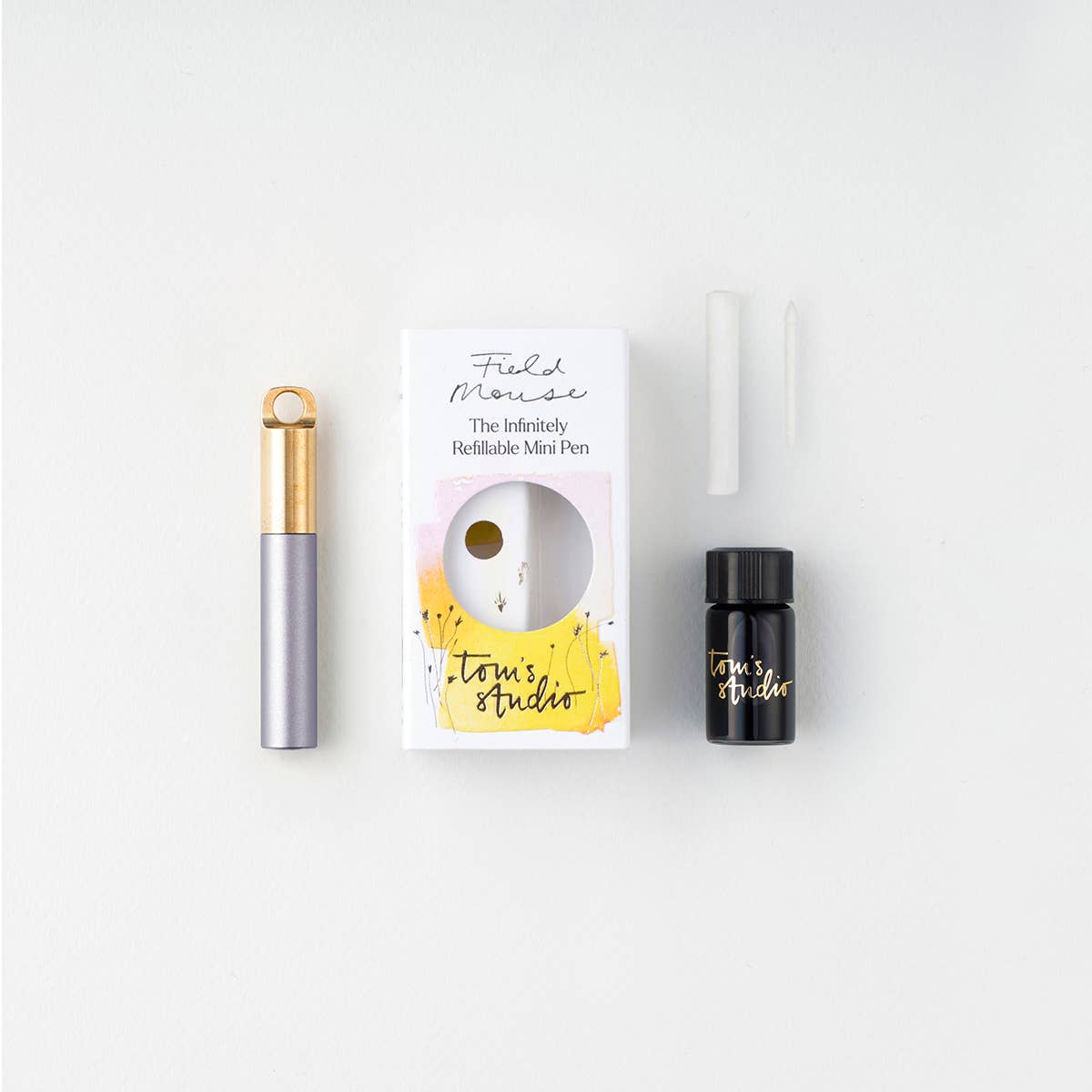 The Field Mouse – refillable travel pen: Ivy