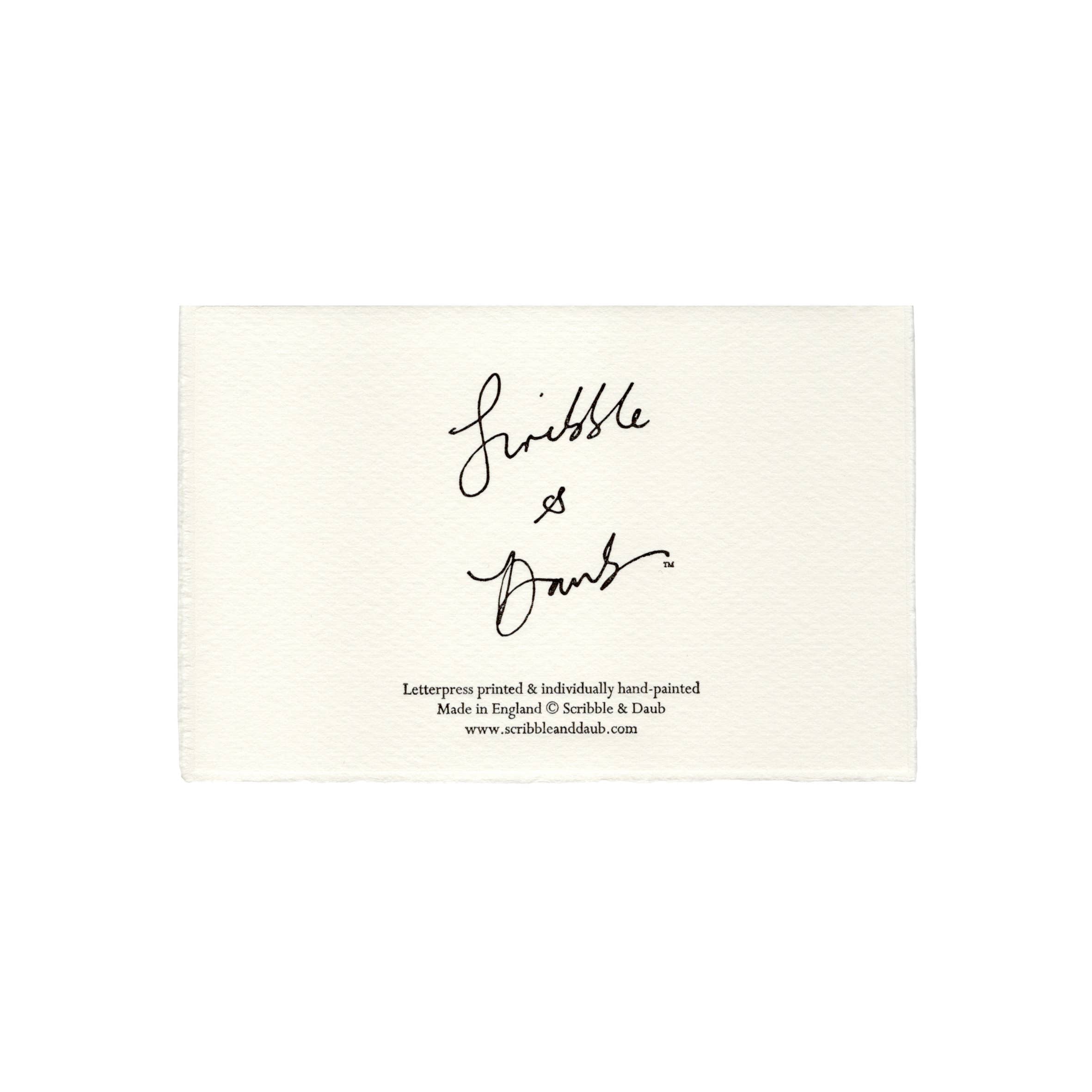 Sweetest Mama (Strawberries) Hand-Painted Mother's Day Card