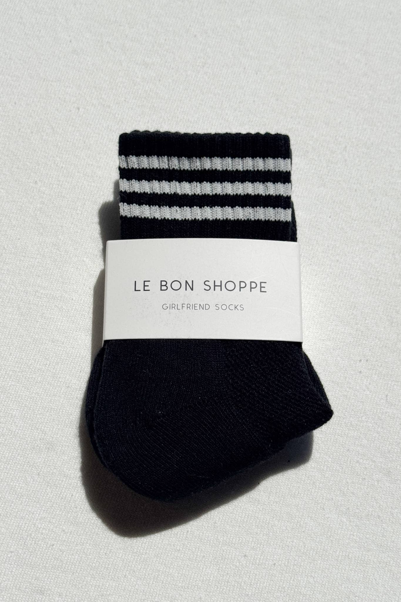 Girlfriend Socks Bright Grey - Le Bon Shoppe