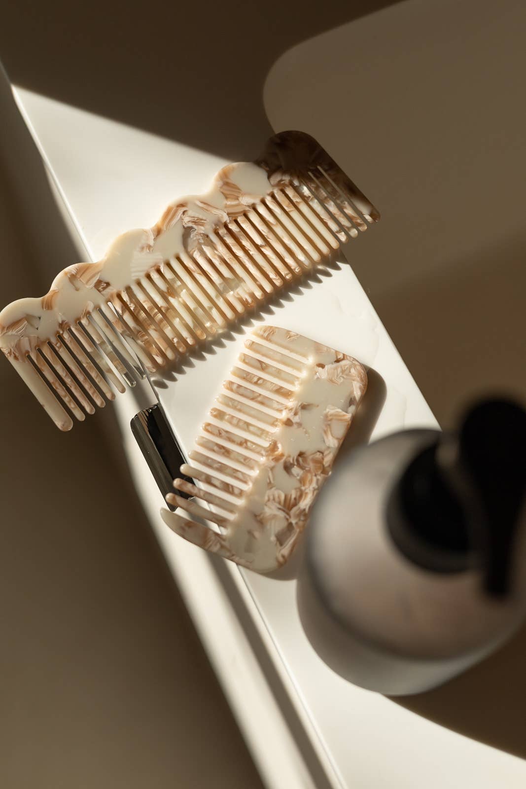 Travel comb - Nougat