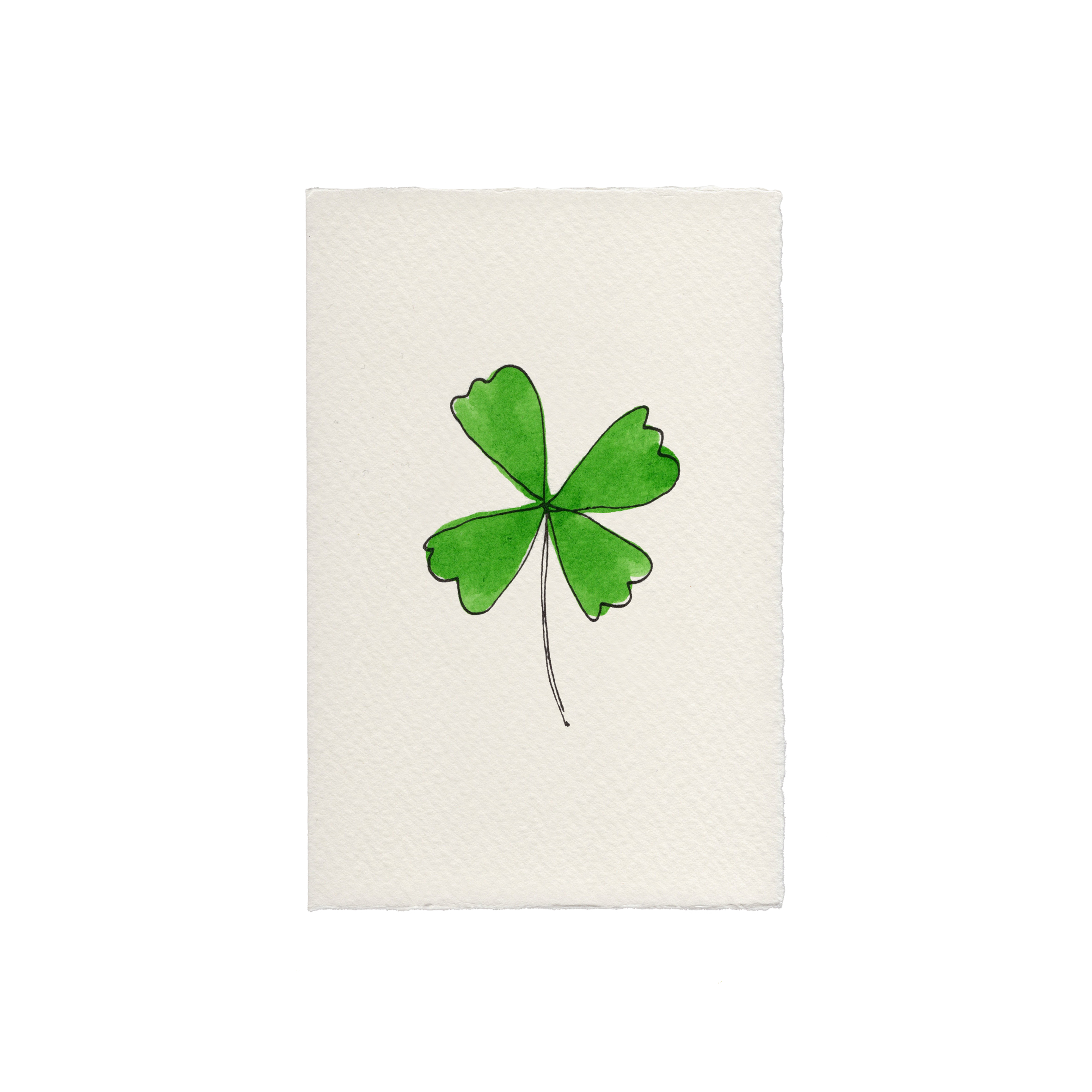 Lucky Clover Card