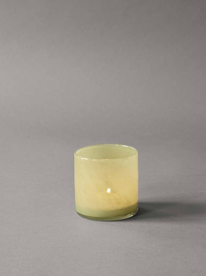 Lyric candle holder - S: Olive Green