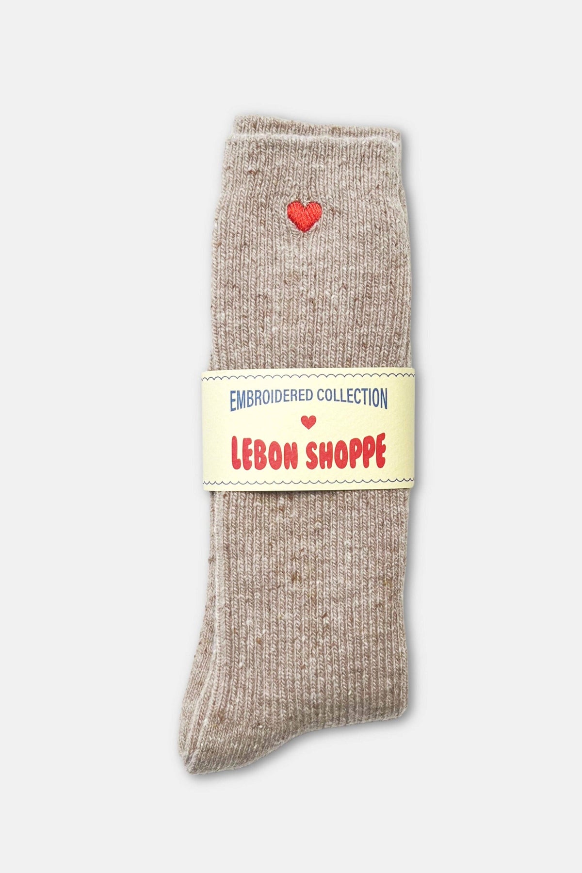 Le Bon Shoppe Embroidered Snow Socks