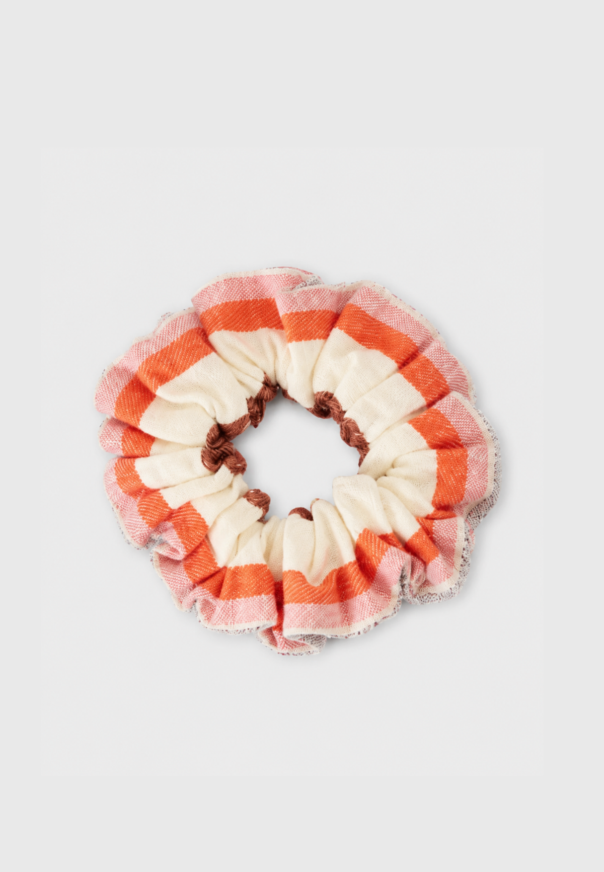 Less waste scrunchie: Multi stripe / One Size