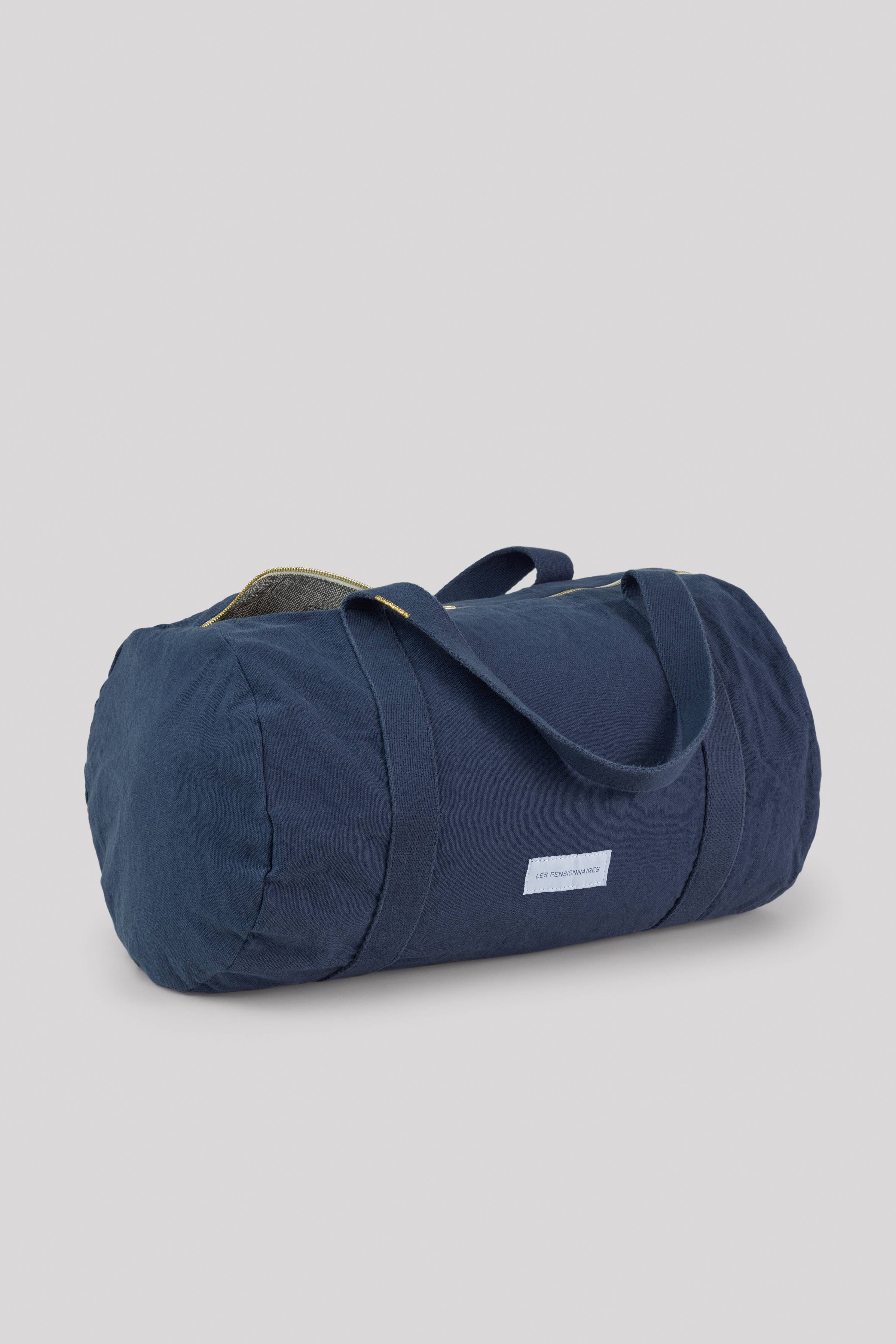 Les Pensionnaires Mini Bowling Bag in Storm Blue
