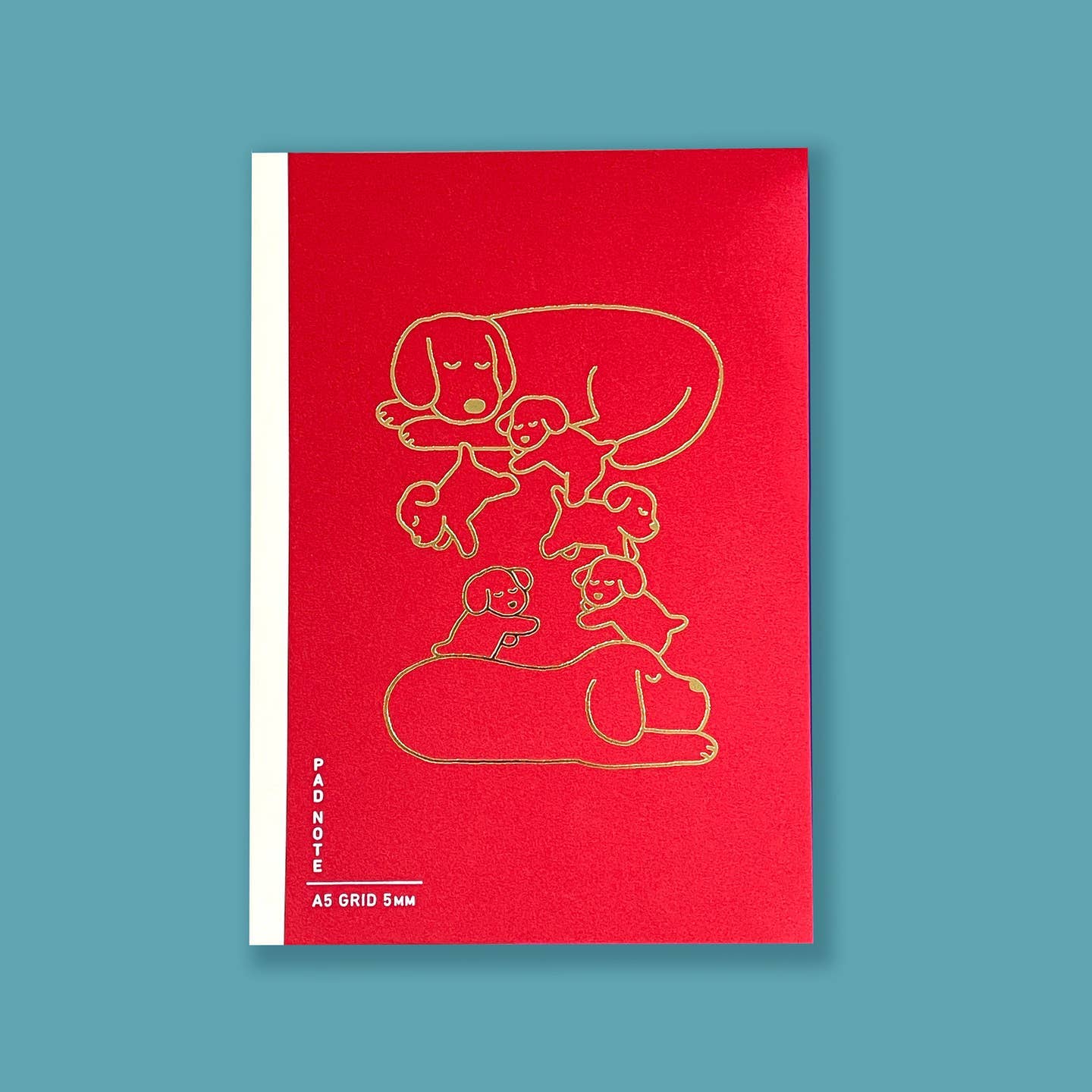 Sikigu Pad Note DEJIMA Edition A5 Grid Notebook: White