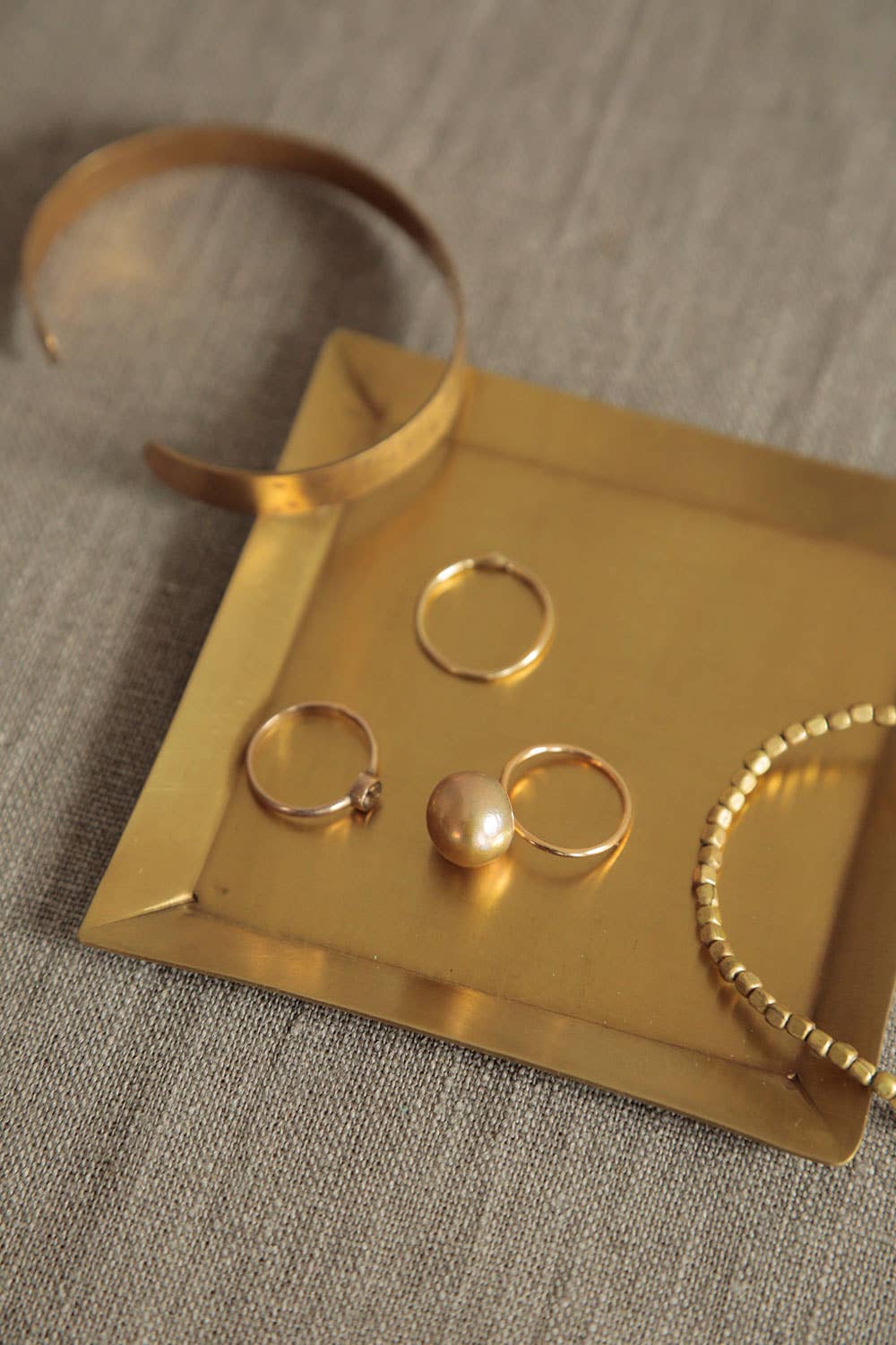 Brass Plate Square