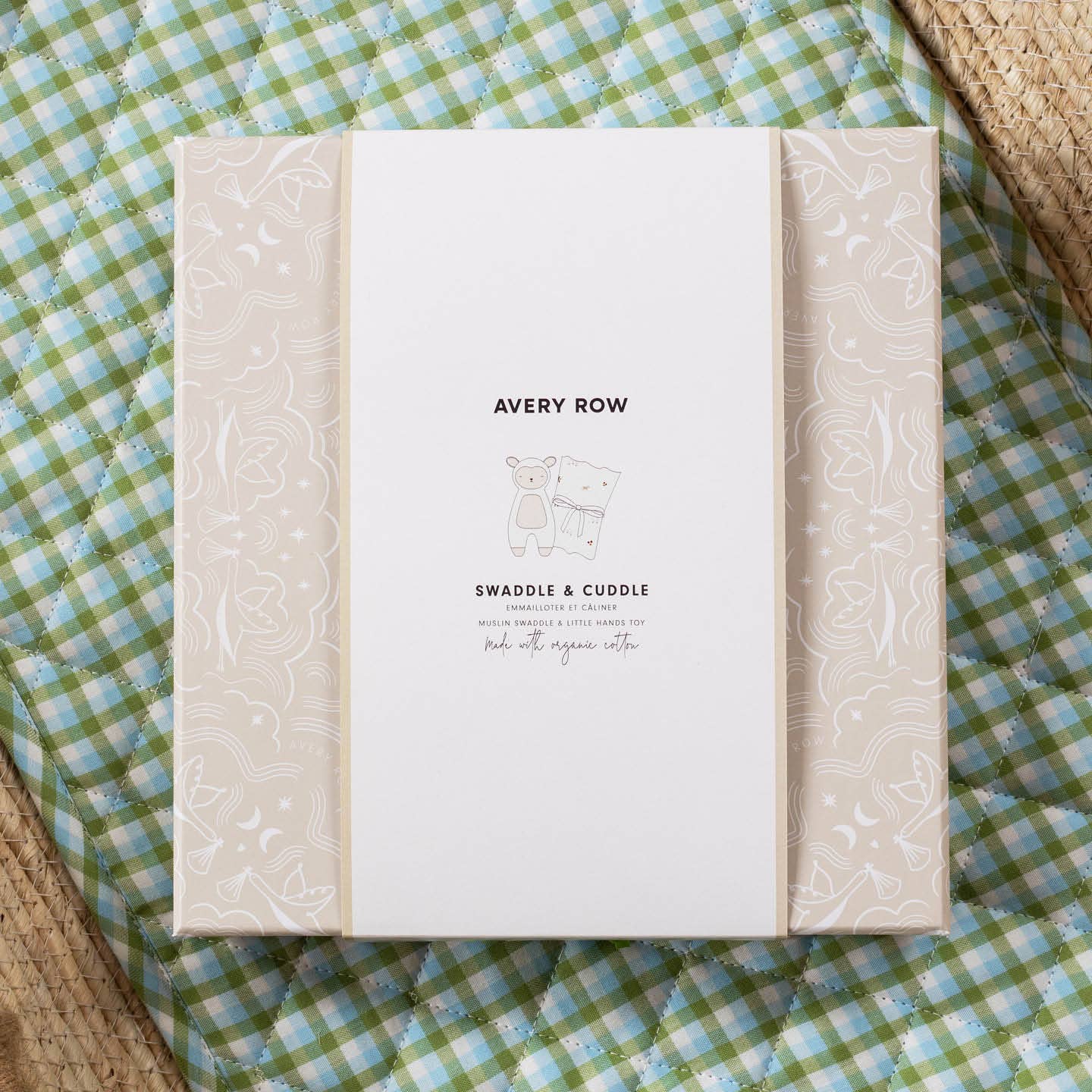 Avery Row Swaddle & Cuddle New Baby Gift Set – Little Farm