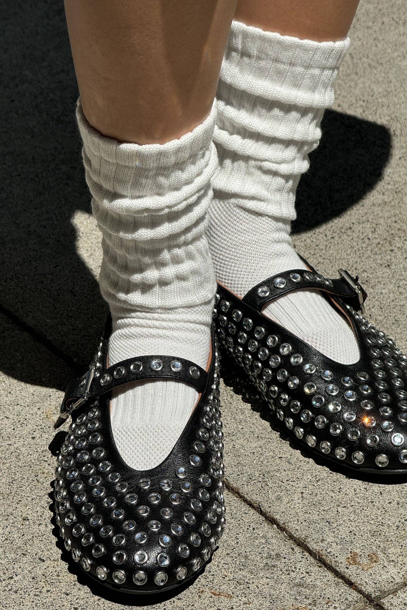Ballet Socks : White - Le Bon Shoppe