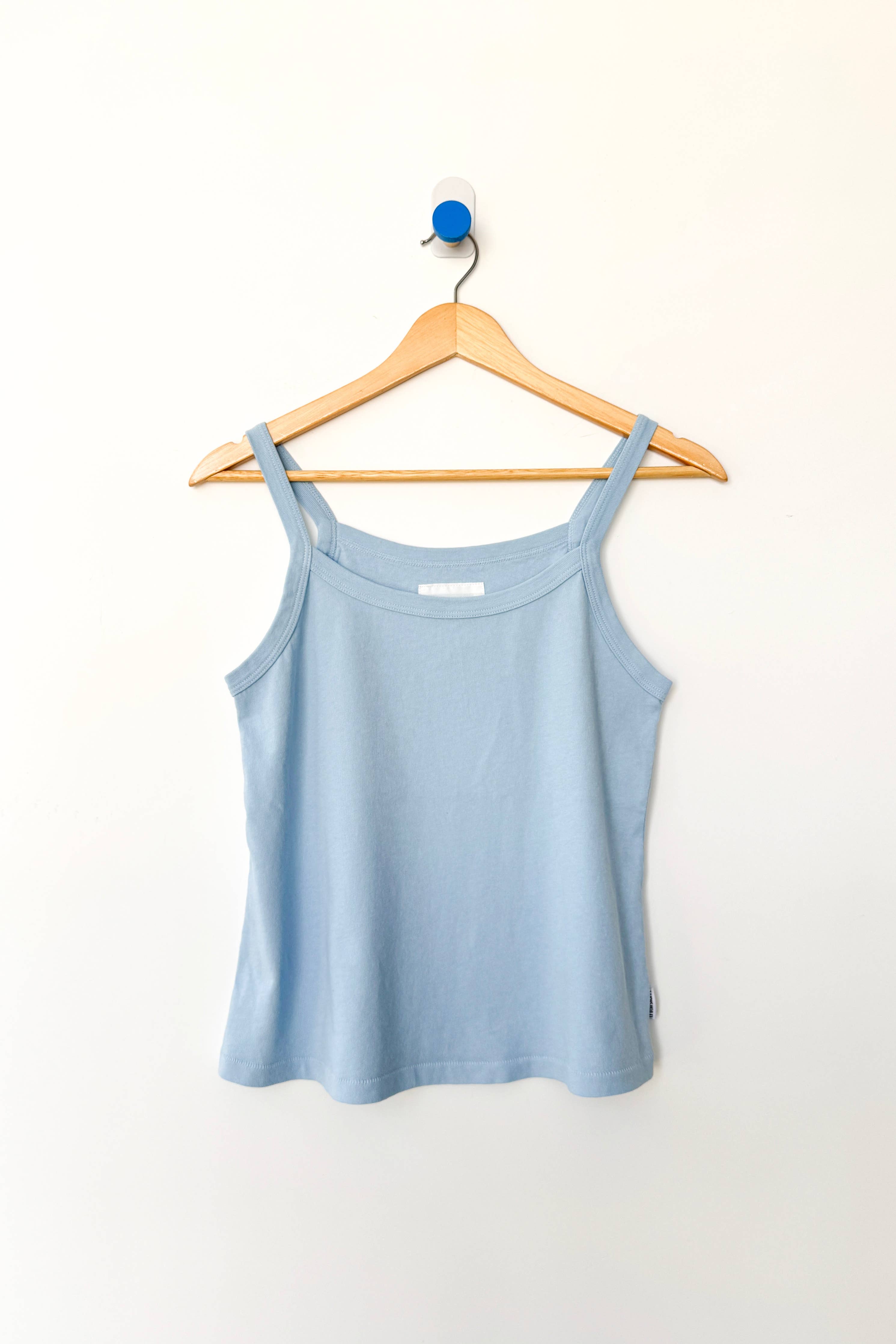 Dana Cami Organic Cotton : Baby Blue  - Le Bon Shoppe