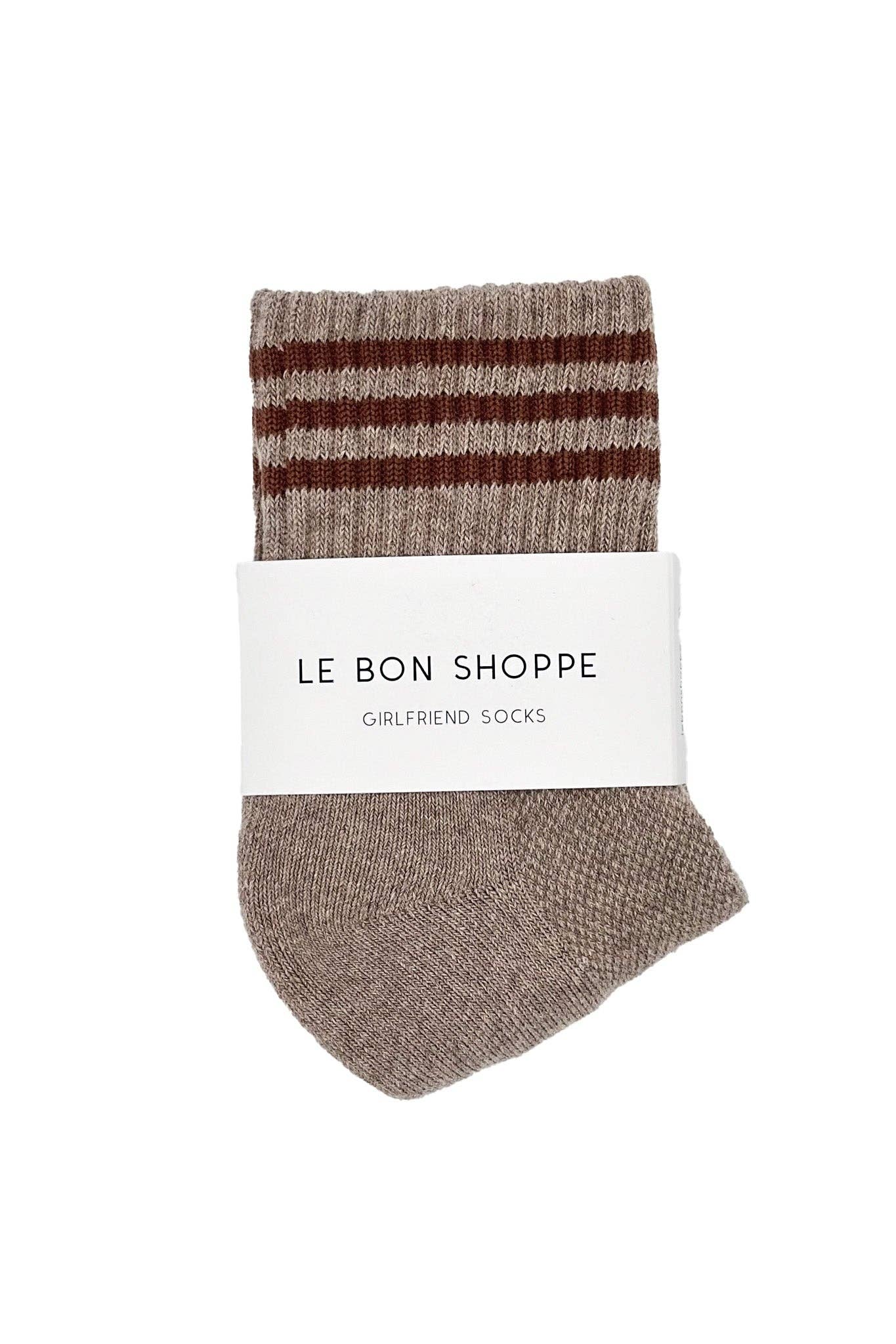 Girlfriend Socks (wholesale): Soot