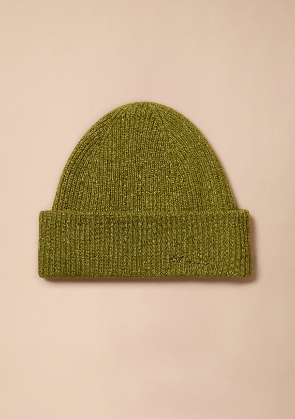 Merino Beanie in Pickle