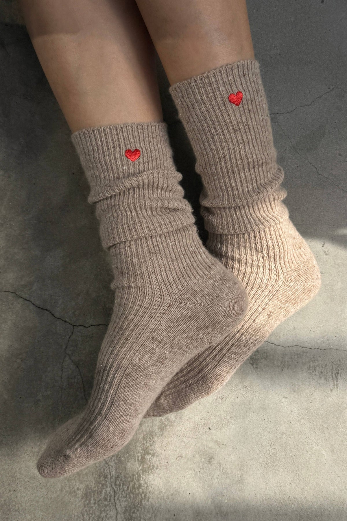 Le Bon Shoppe Embroidered Snow Socks
