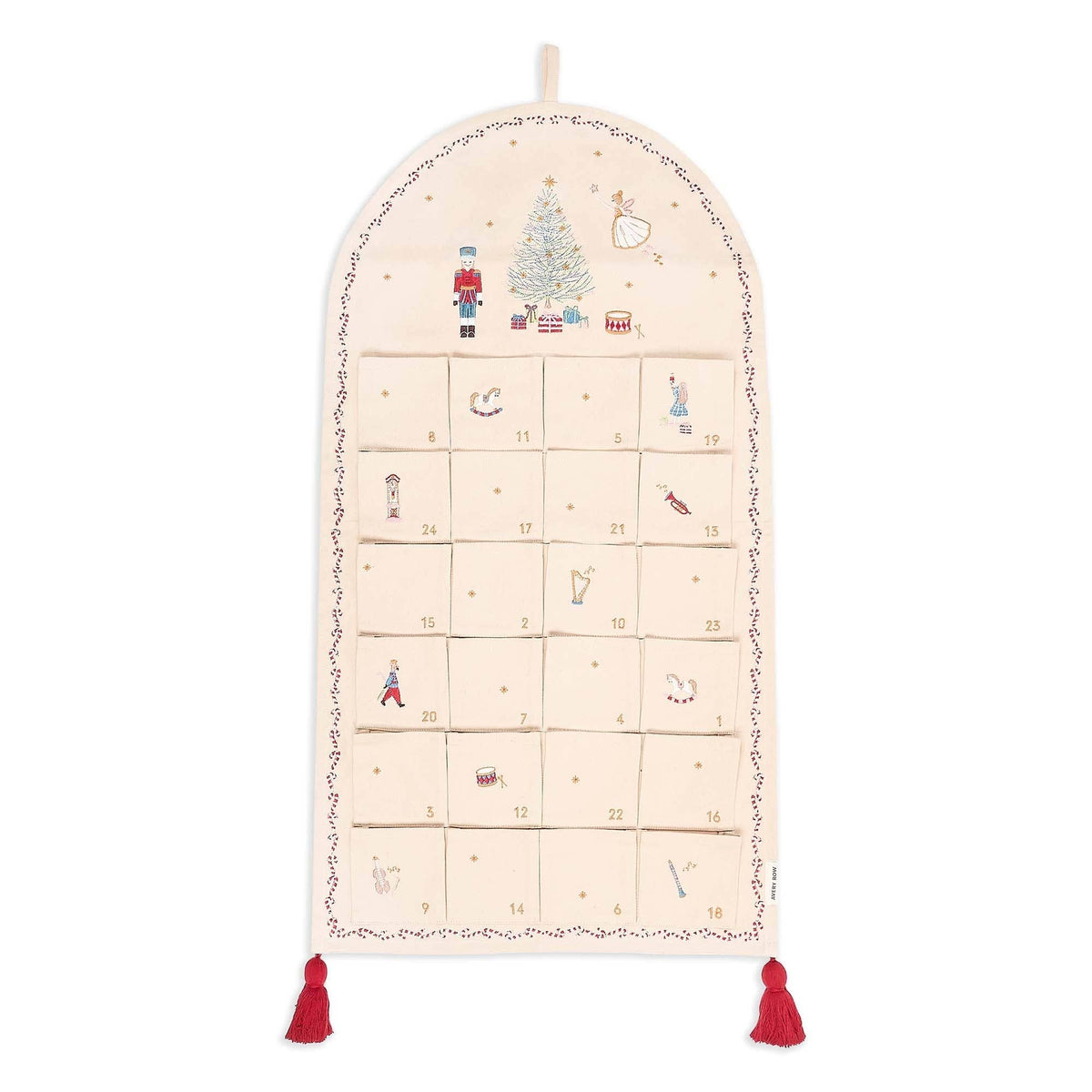 Avery Row Fabric Advent Calendar – The Nutcracker