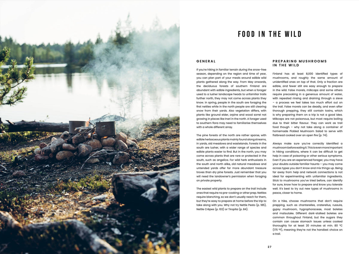 Food in the Wild – Foraging & Outdoor Cooking Cookbook