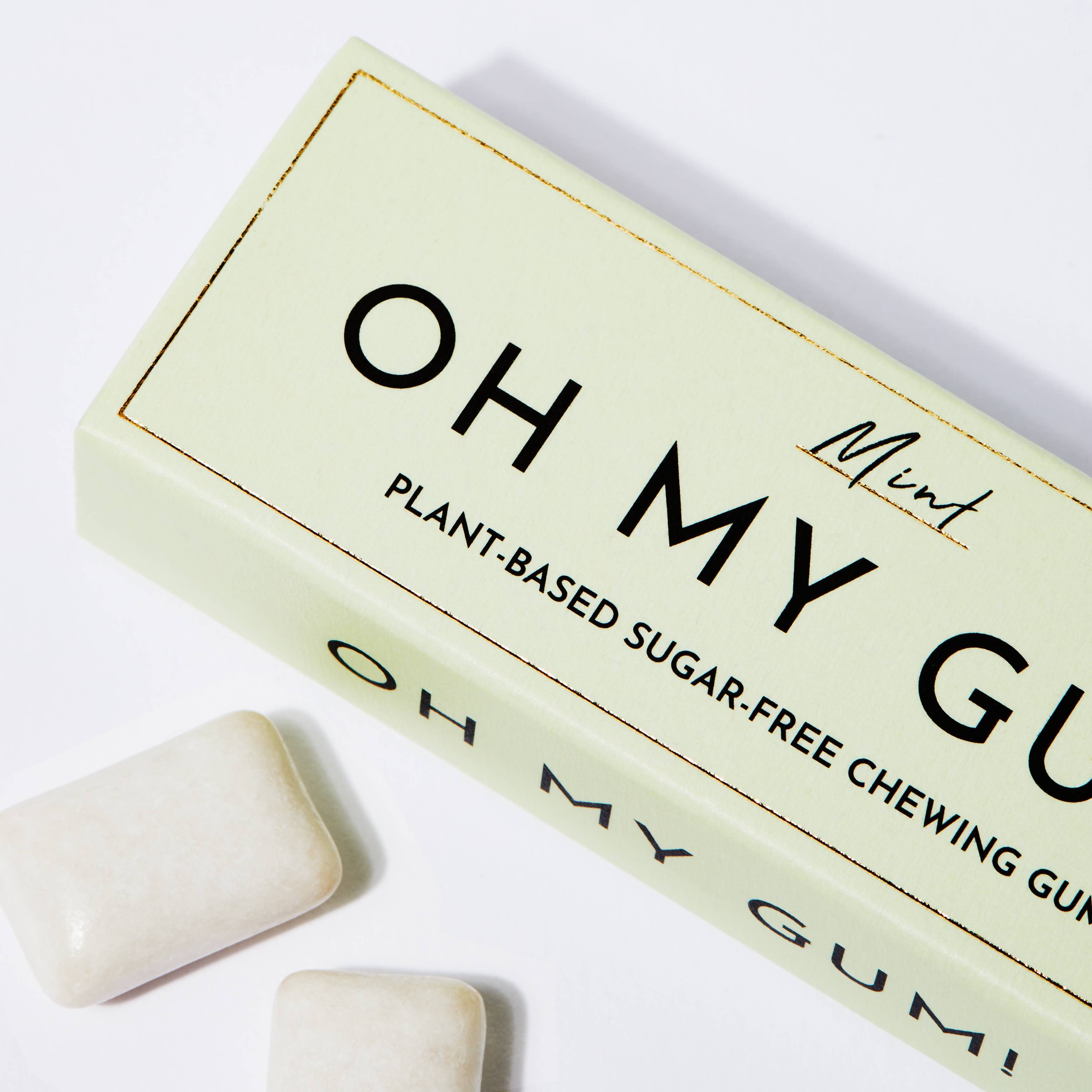 OH MY GUM! - Mint Chewing Gum | Plant-based | Aspartame-free