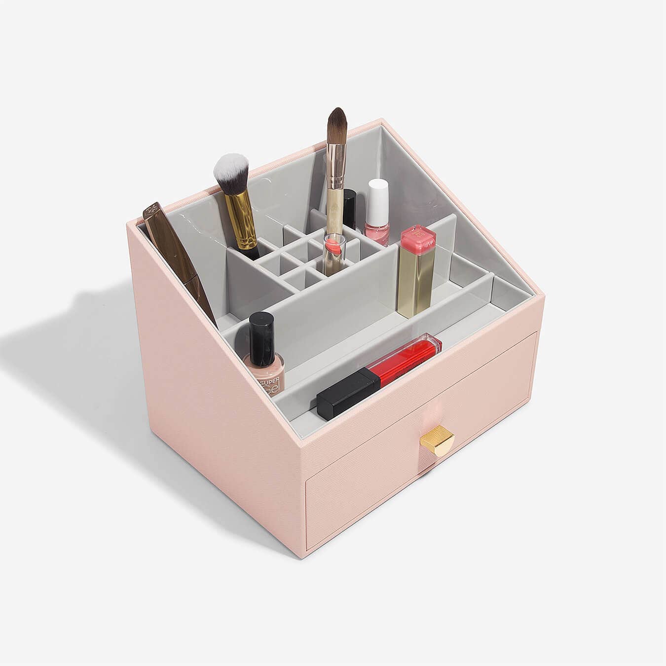Blush Pink Makeup Organiser