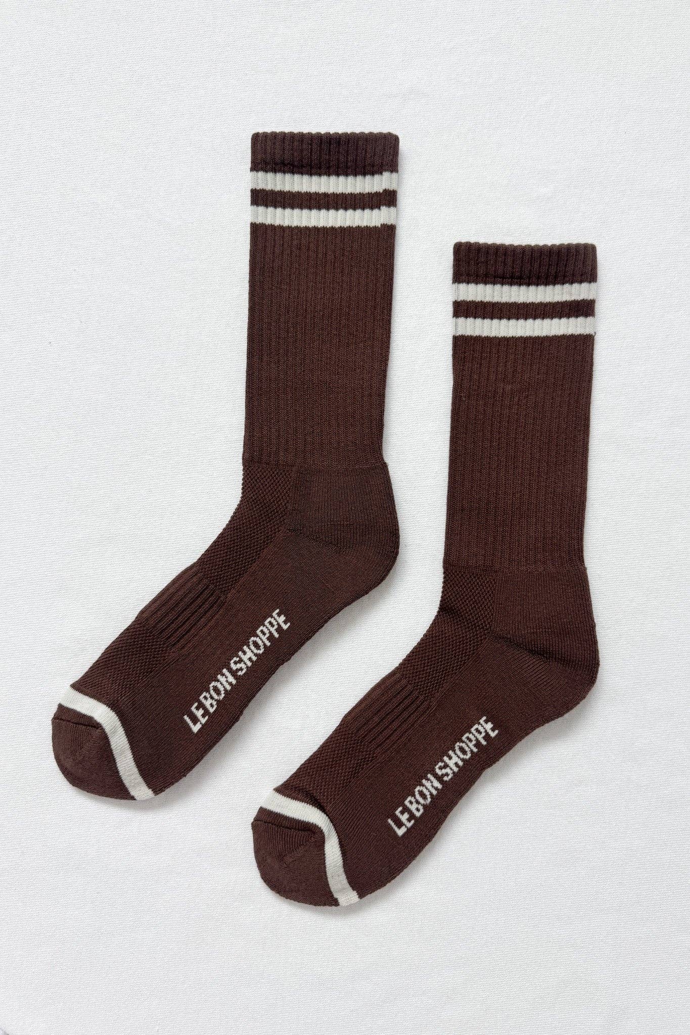 EXTENDED Boyfriend Socks (wholesale): True Grey
