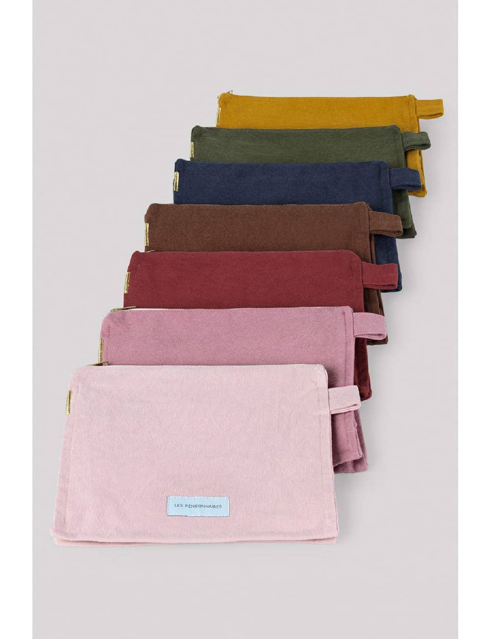 Organic Cotton Canvas Toiletry Bag Storm Blue