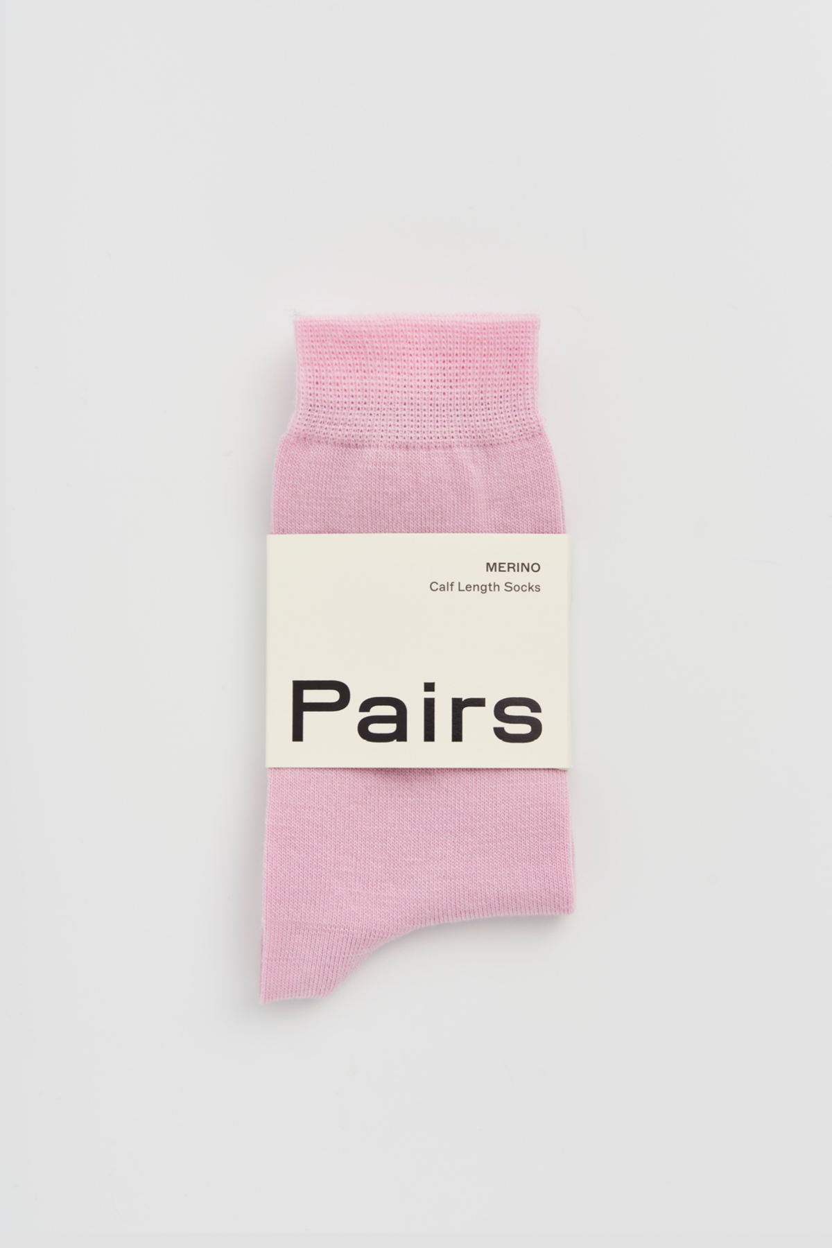 Sugar Pink Merino Socks: Sugar Pink / Large (UK 11-13)