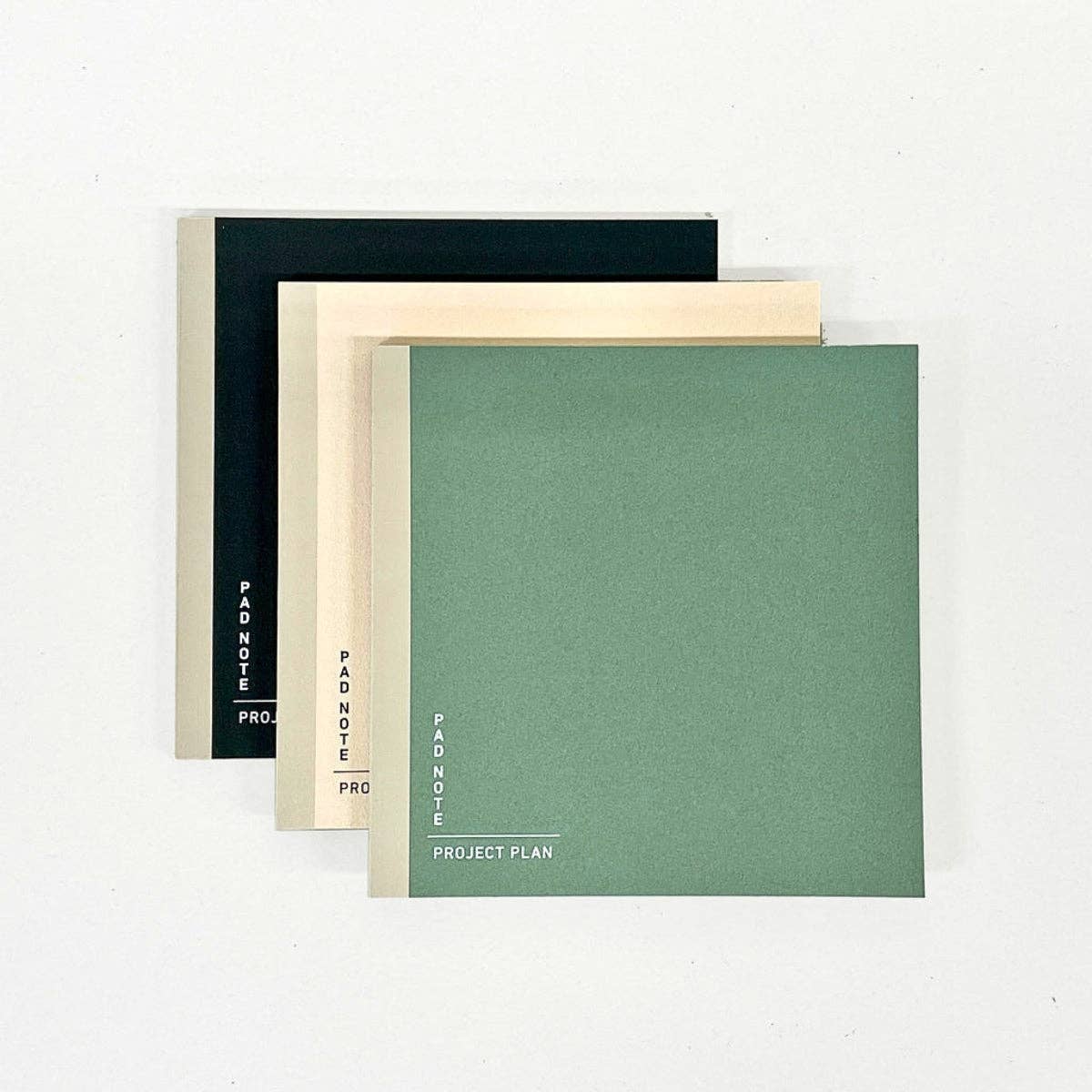 Sikigu Pad Note – Easy Peel Off Notebook: Black / Square / Grid