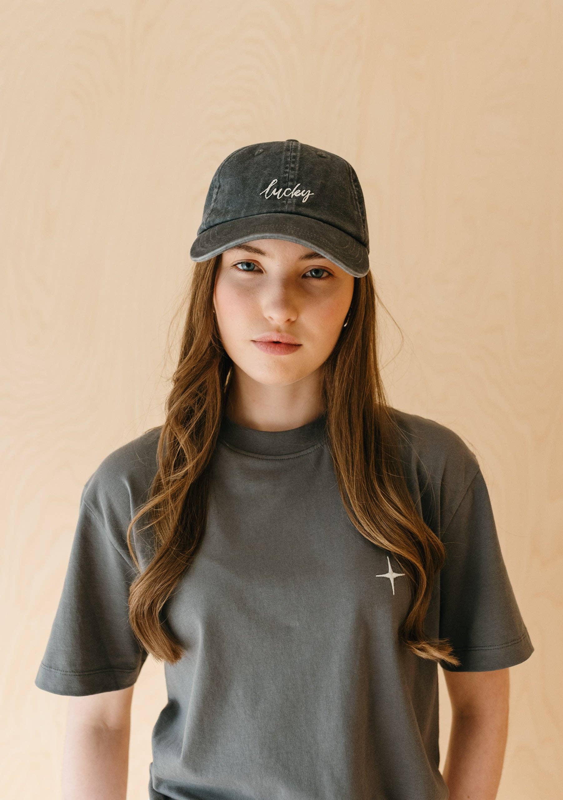 Recycled Cotton Cap in Lucky — TBCo