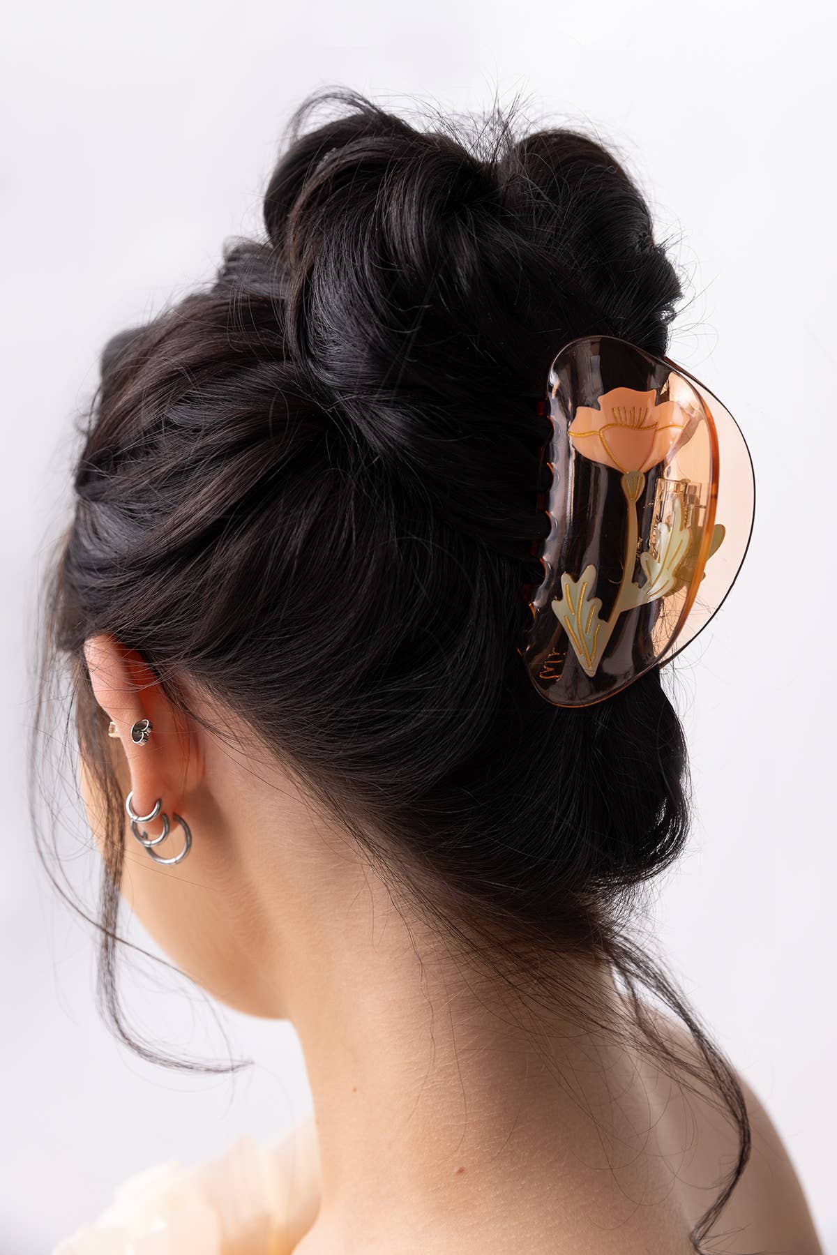 California Poppy Claw Clip — Winona Irene