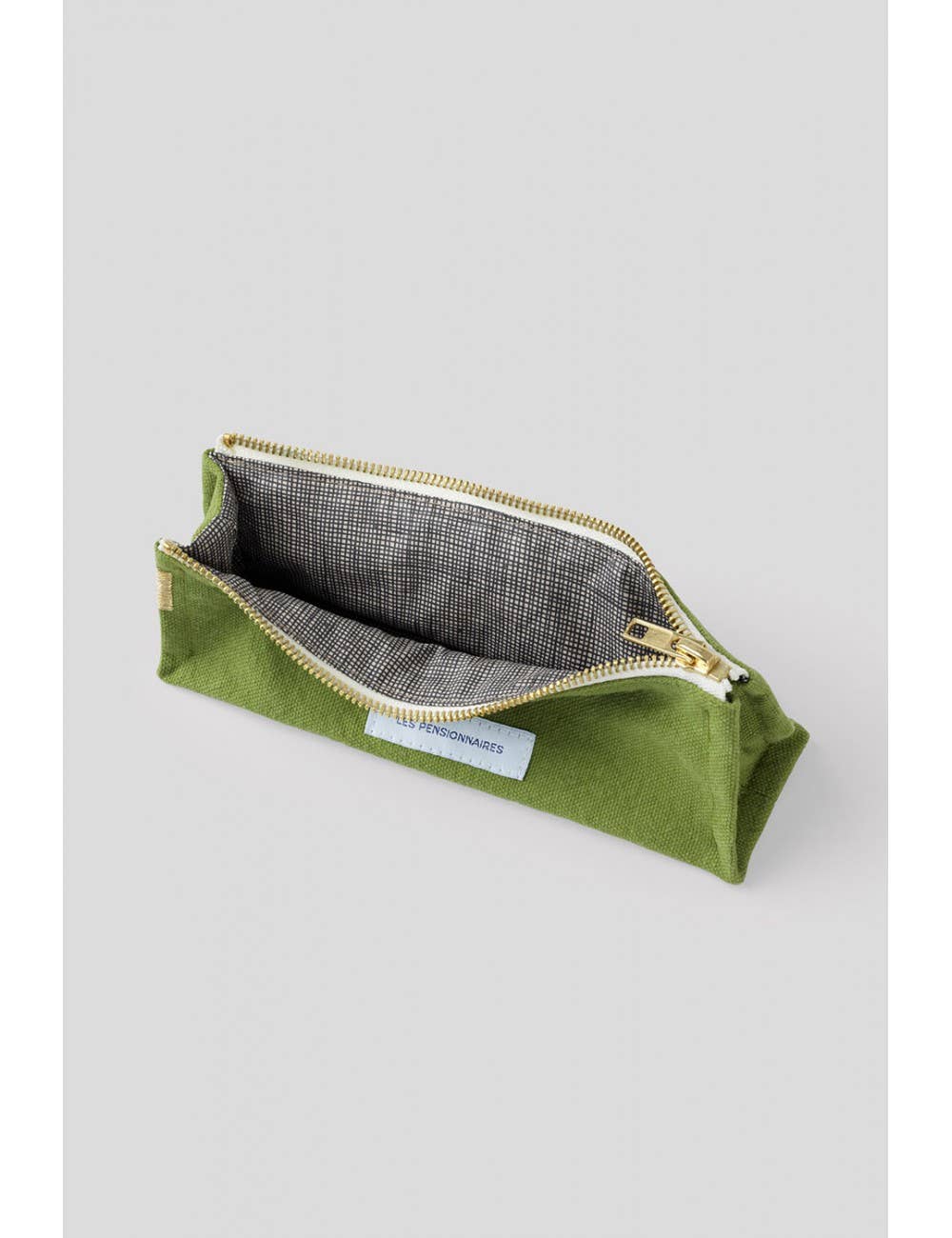 Organic Cotton Canvas Pencil Case Horizon Blue