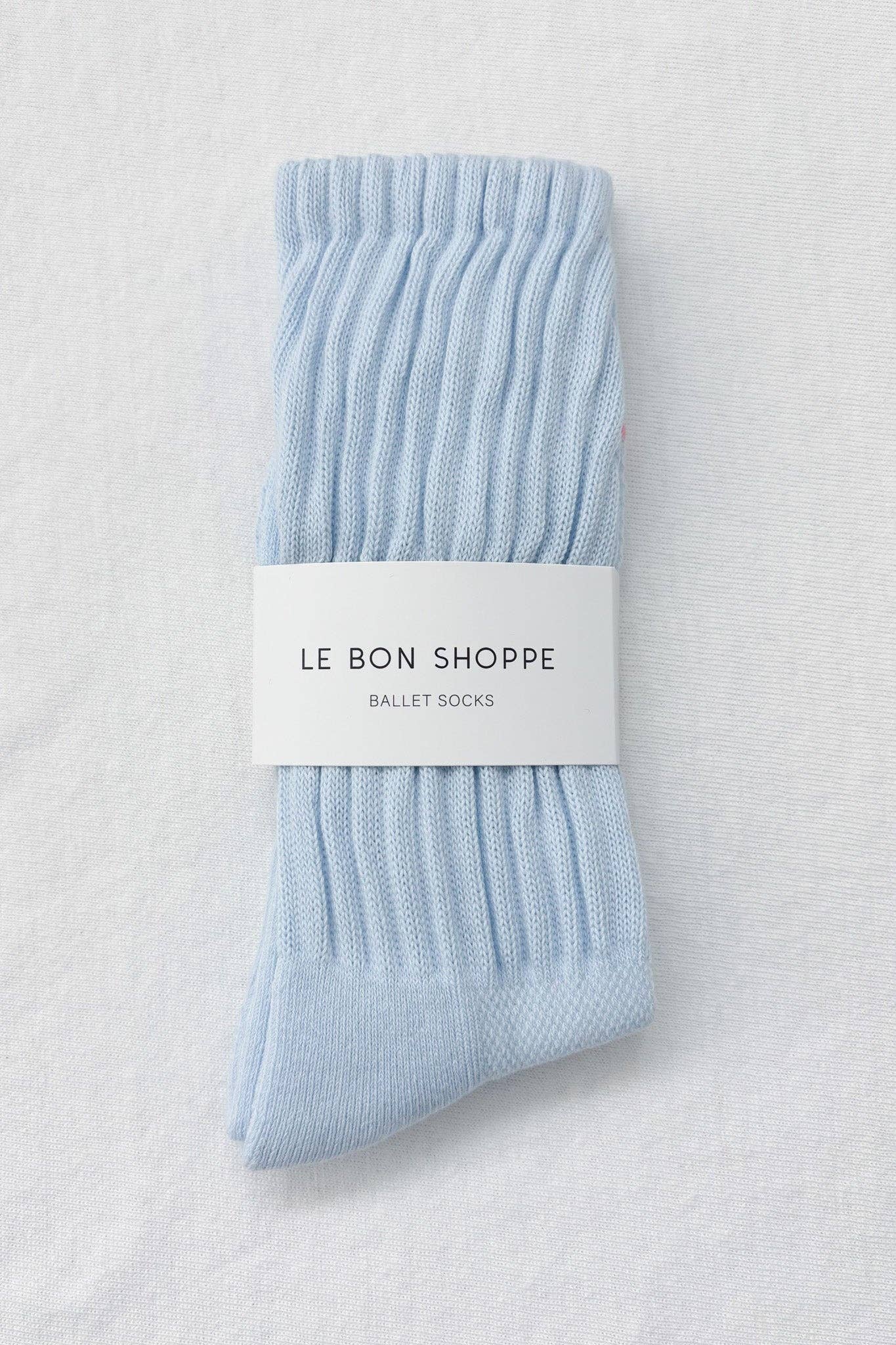 Ballet Socks : Baby Blue - Le Bon Shoppe