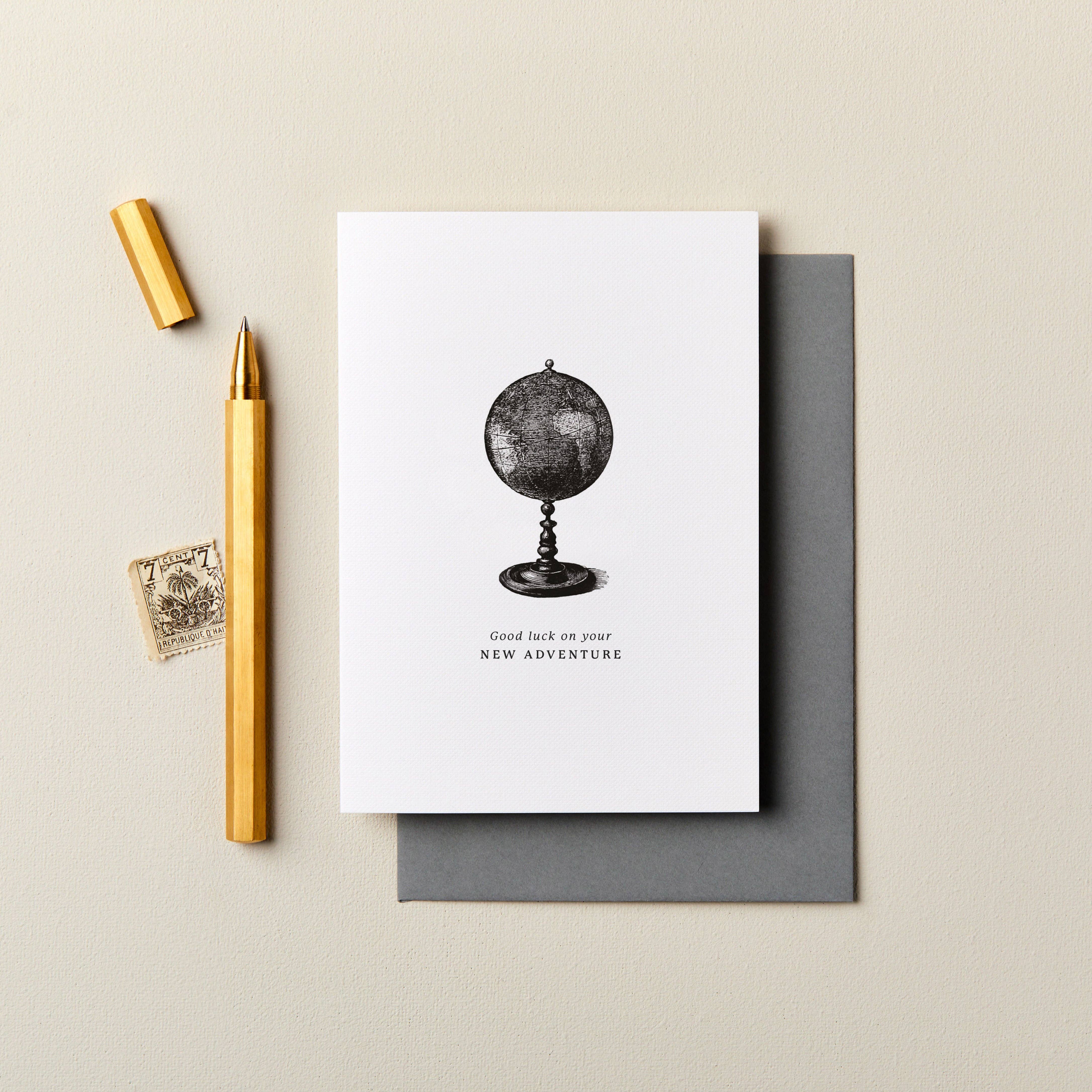 New Adventure Good Luck Card | Good Luck Cards | Travel