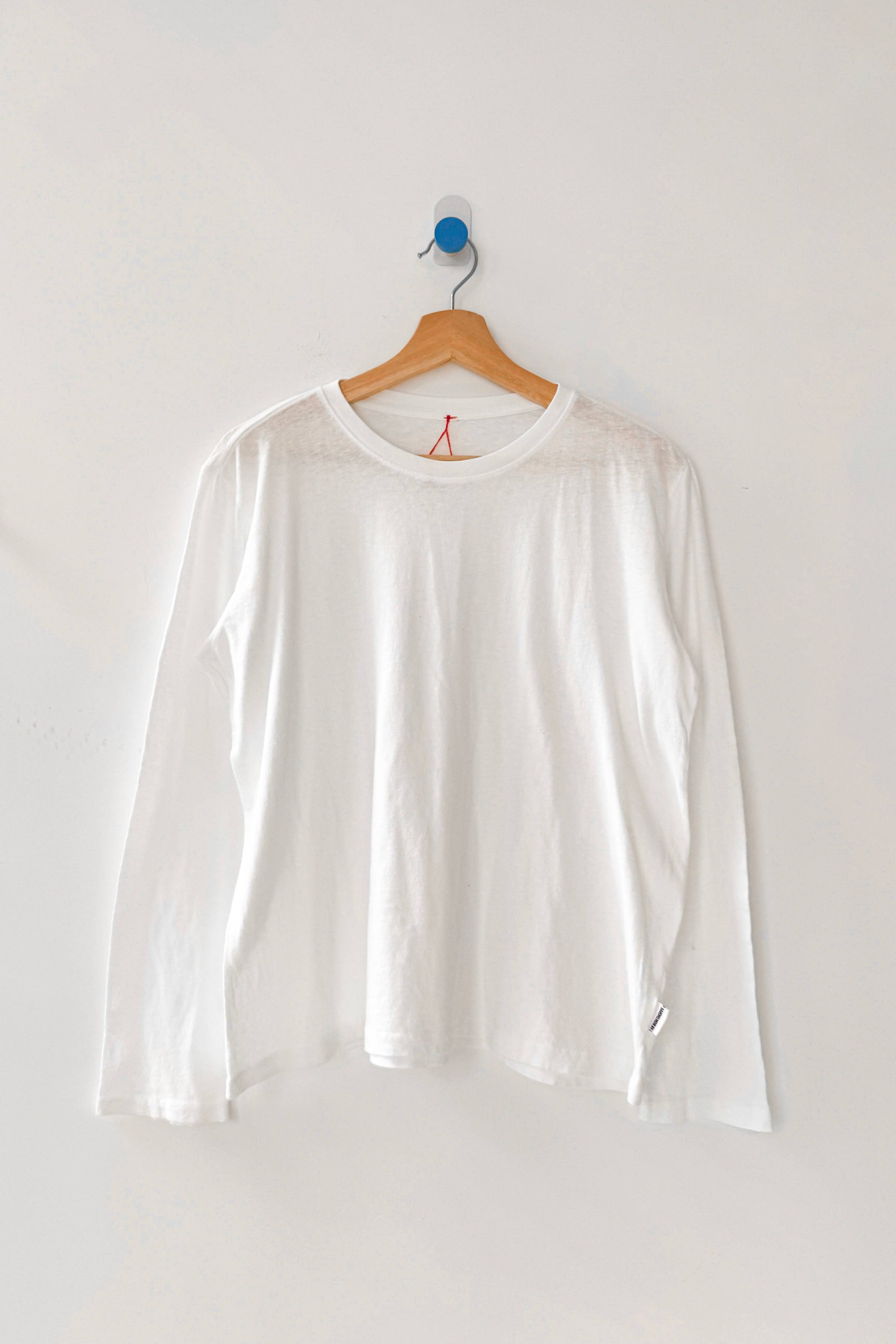 Le Bon Shoppe Foundation Long Sleeve Tee : Vintage White