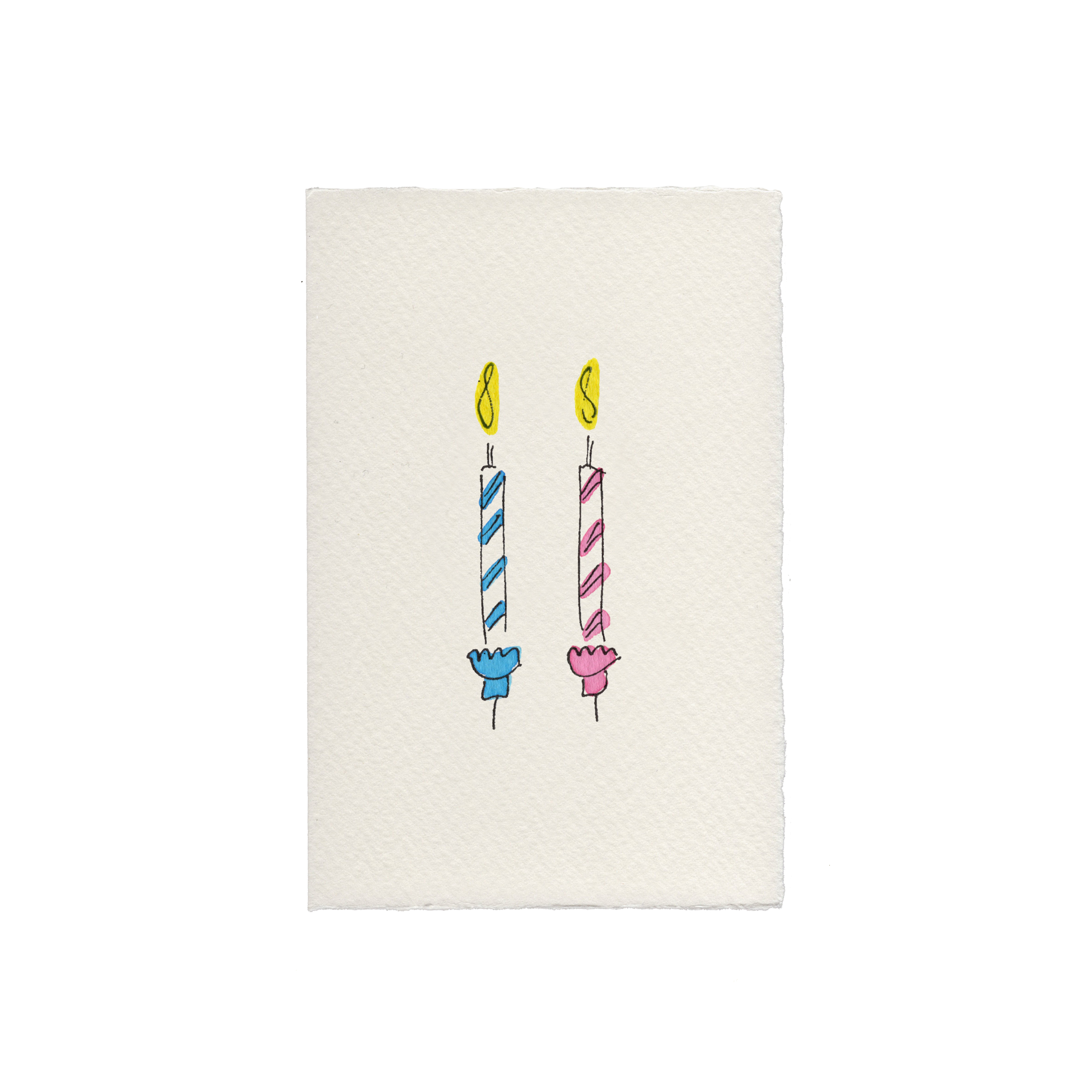 Birthday Candles Card: 1