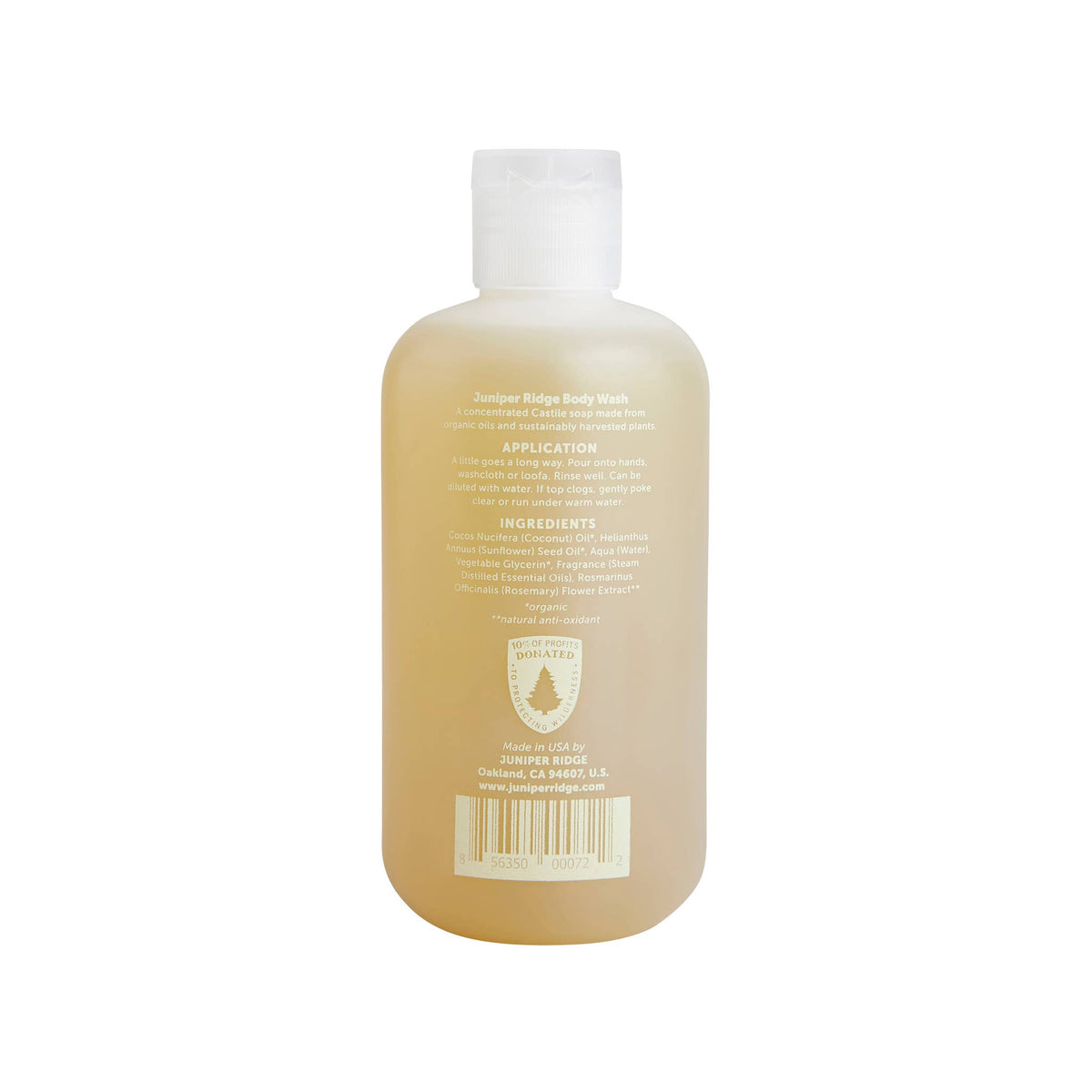 Juniper Ridge Organic Body Wash