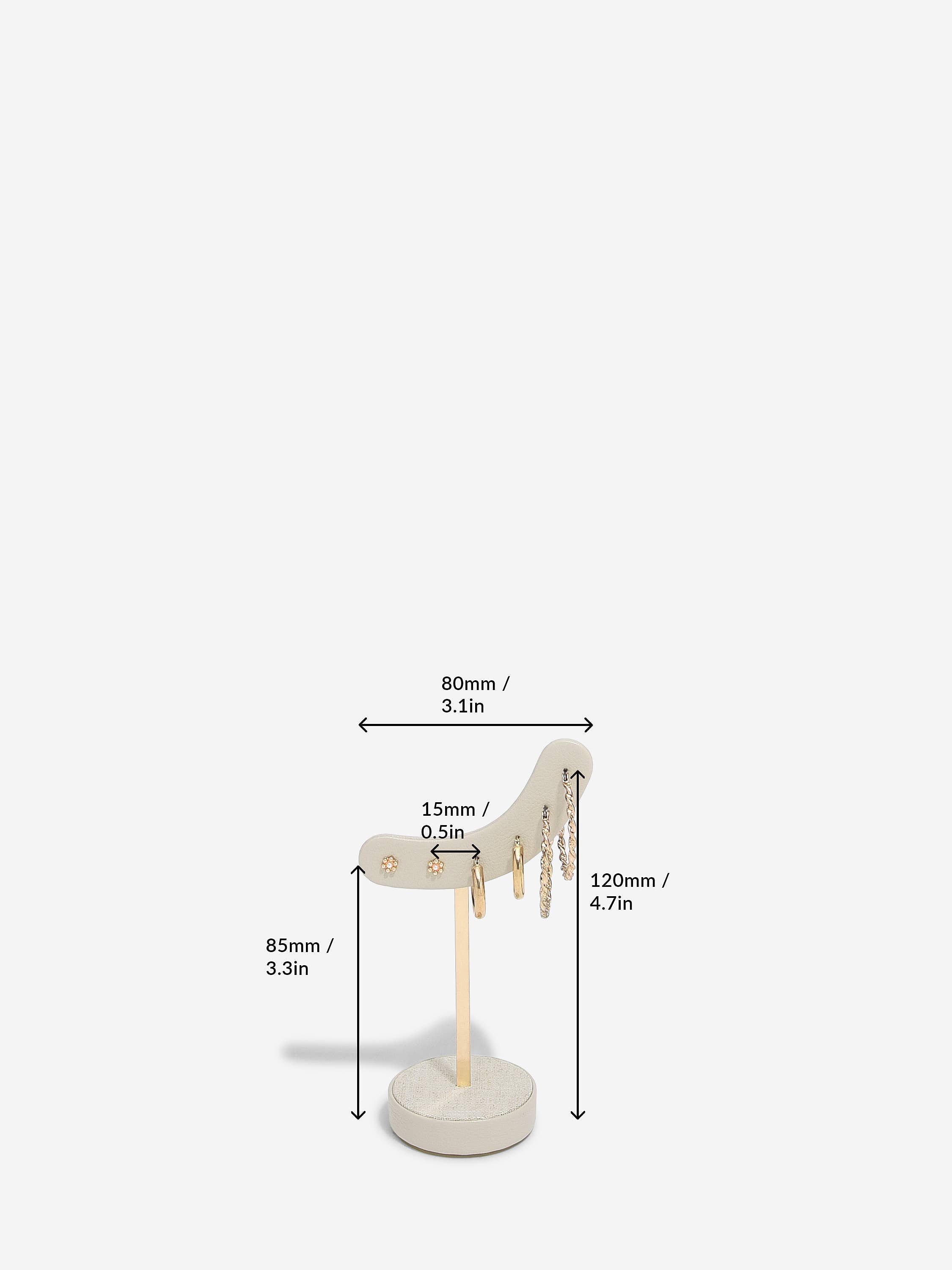 Oatmeal & Linen Earring Stand