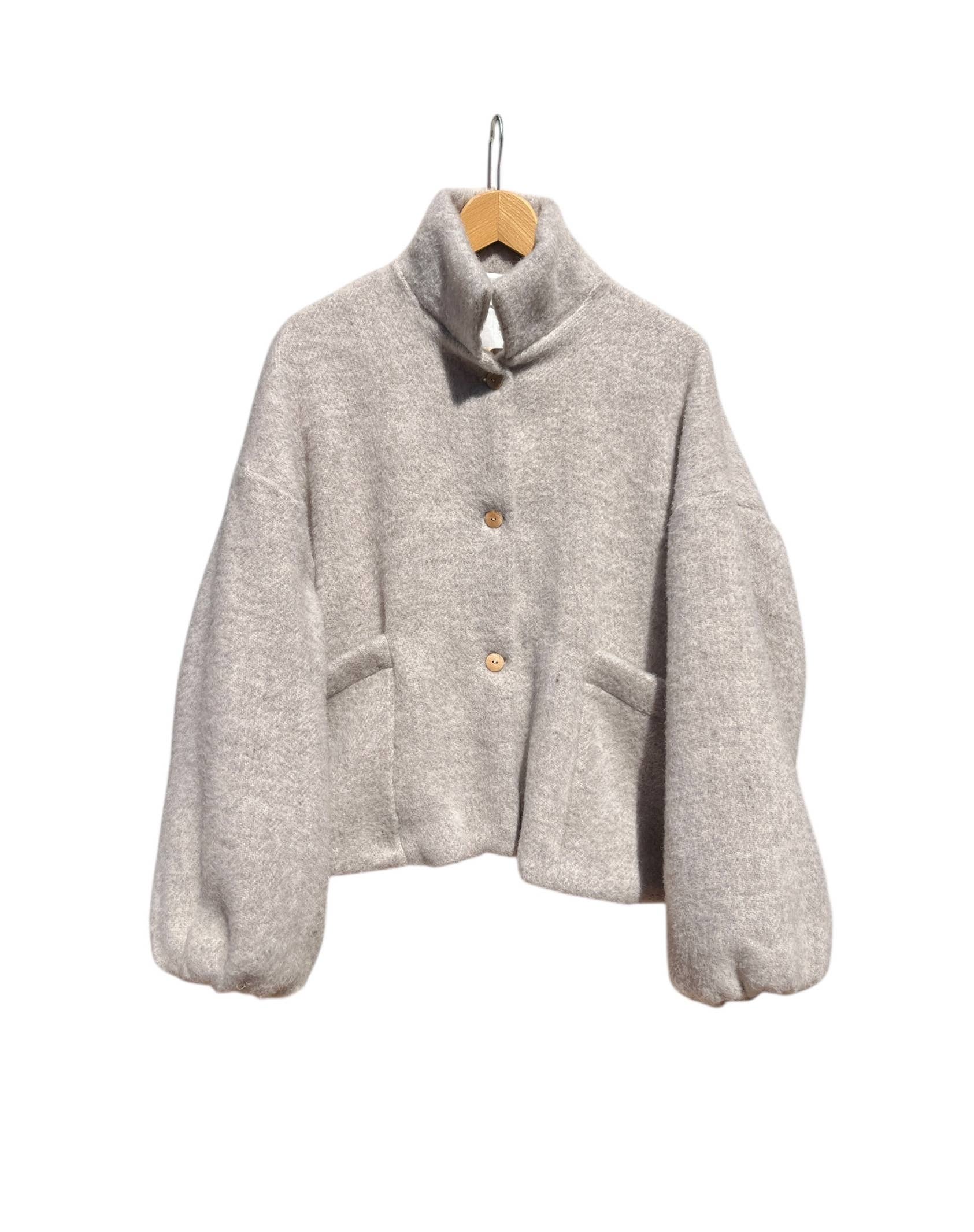 Cacauet Jacket – Pure Wool: Beige