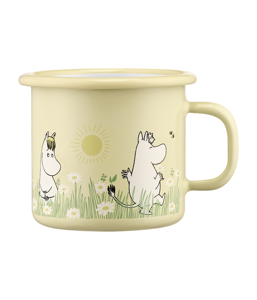 MUURLA | Moomin | Enamel Mug | Meadow | 0.25L