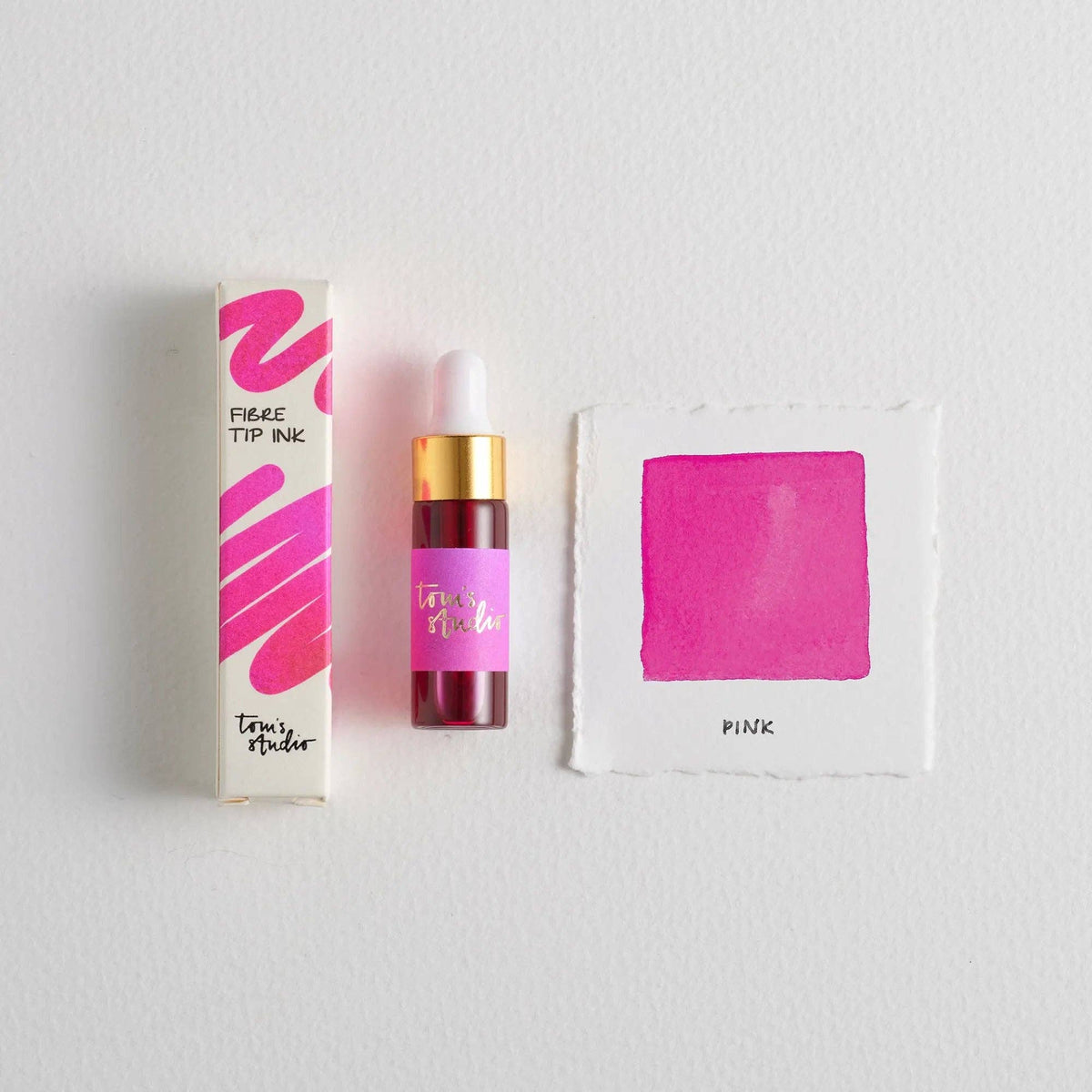 Fibre Tip Mini Ink (5ml): Pink