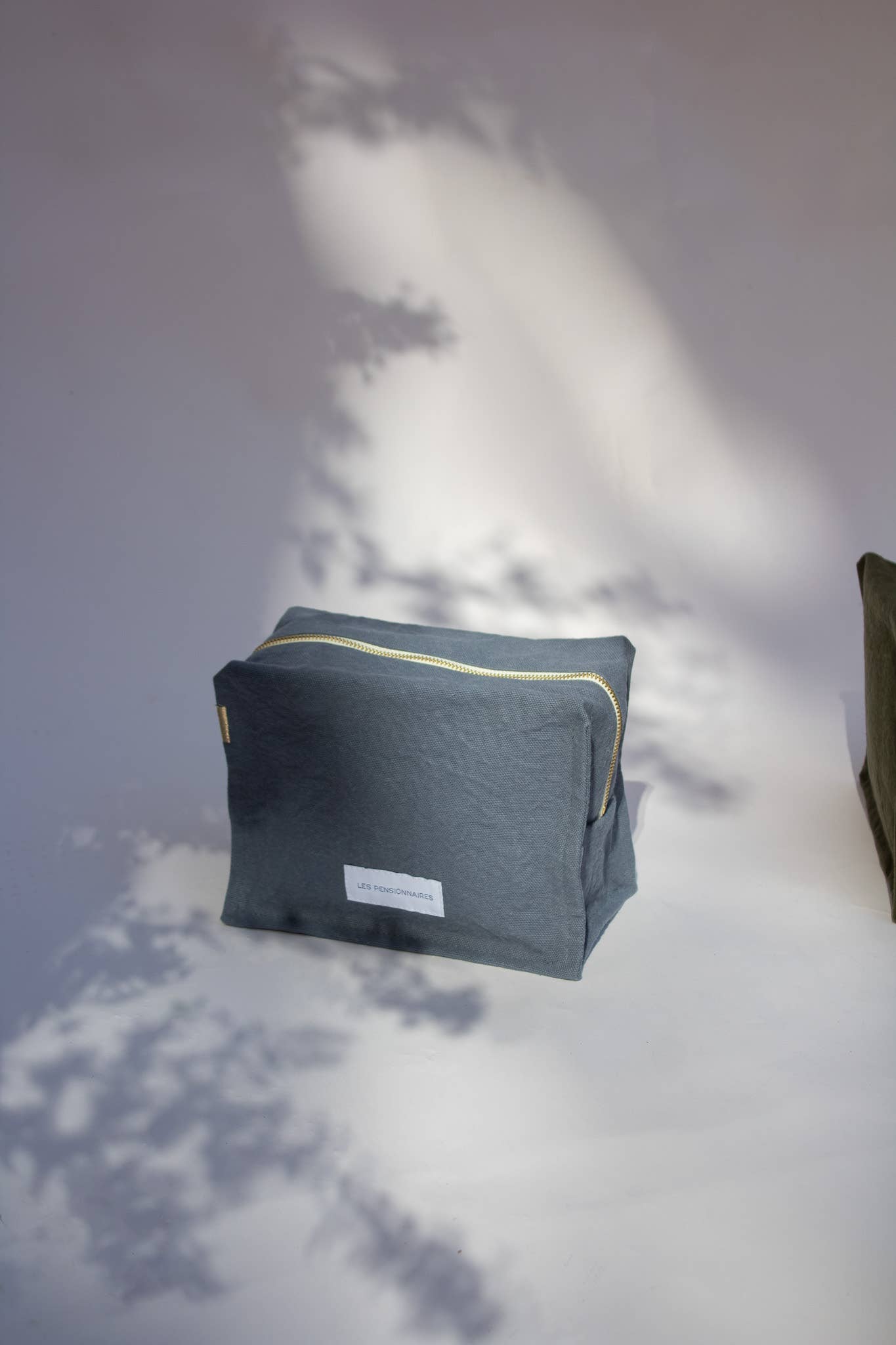 Les Pensionnaires Cube Toiletry Bag in Horizon Blue