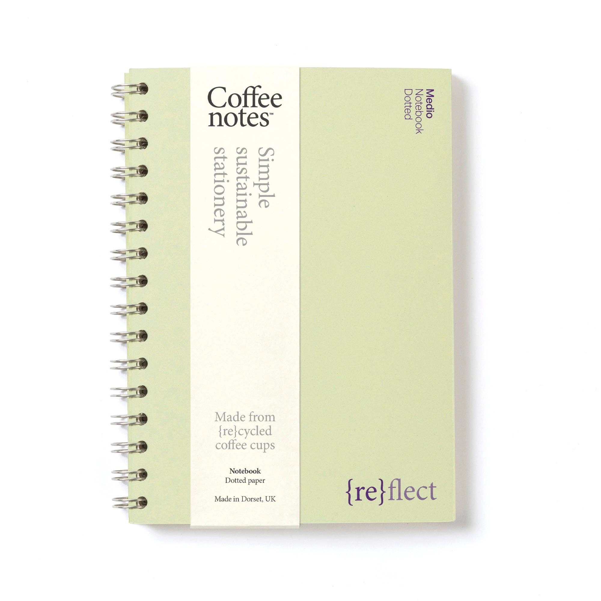 Kiwi Wirebound Notebook (Dotted): Grande