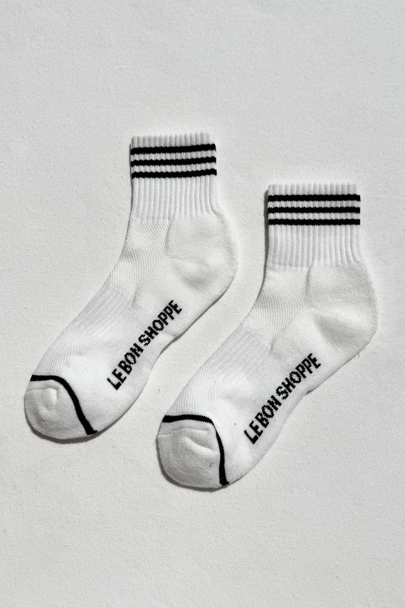 Girlfriend Socks (wholesale): White