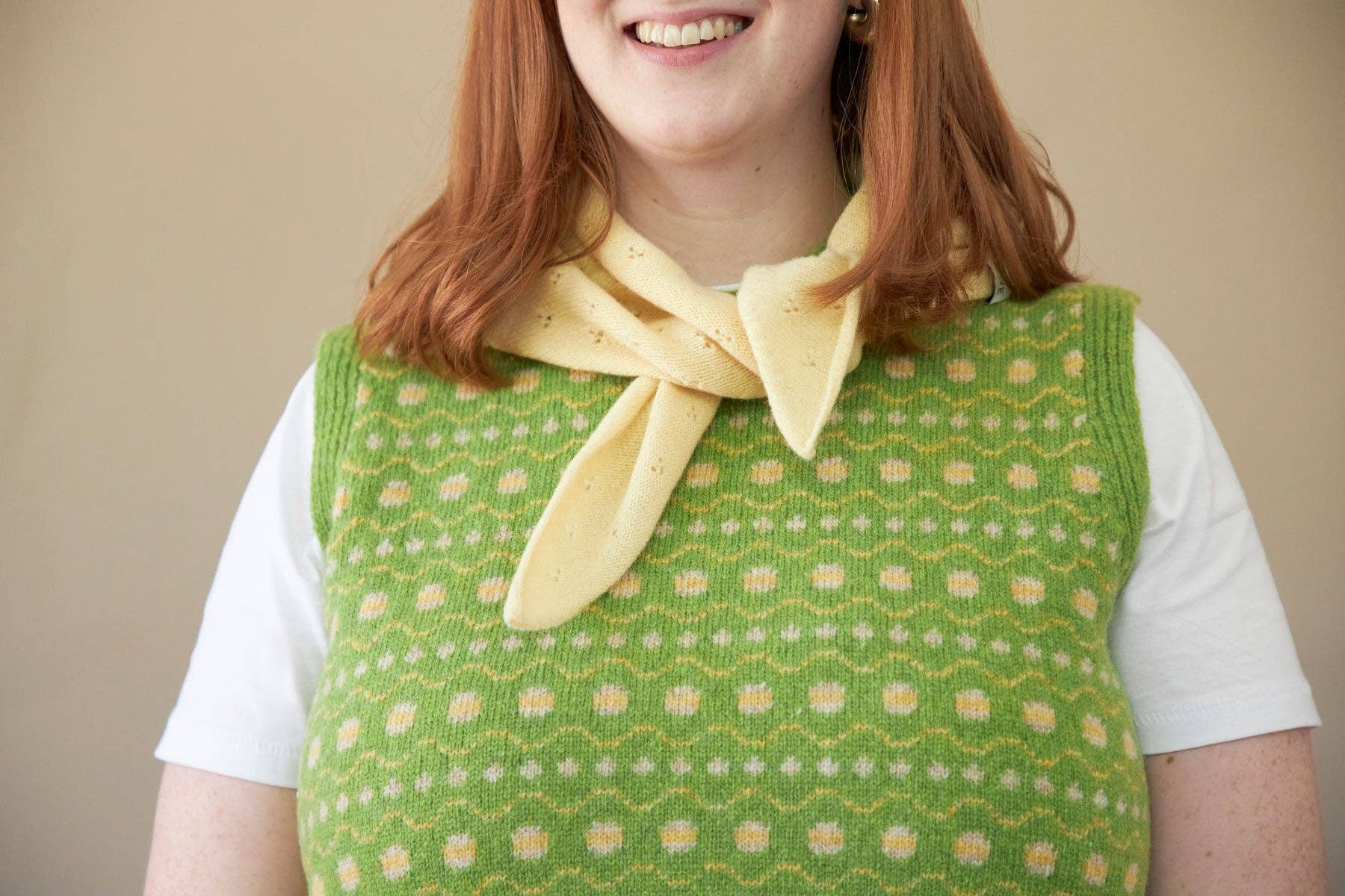 Pointelle Neckerchief | Buttermilk