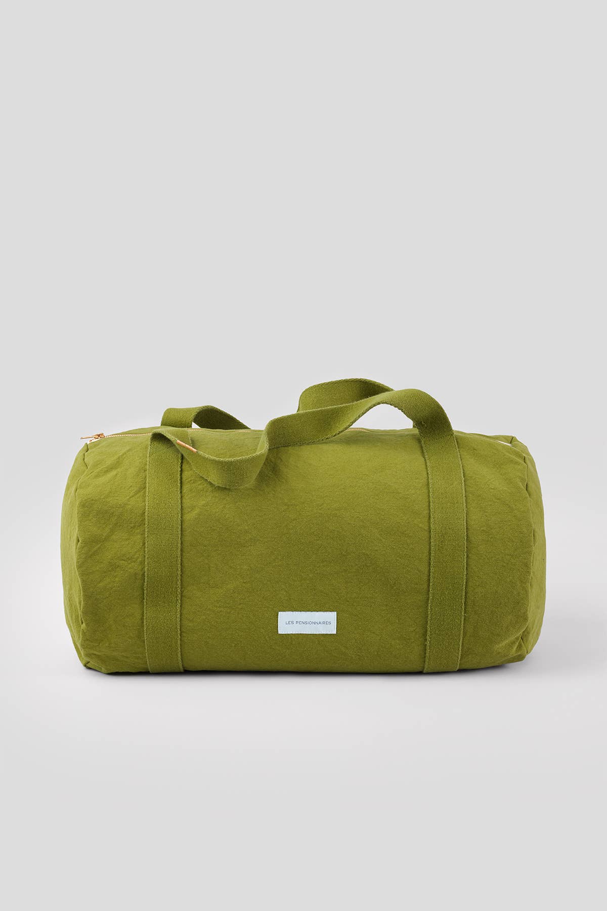 Organic Cotton Canvas Bowling Bag Moss Green
