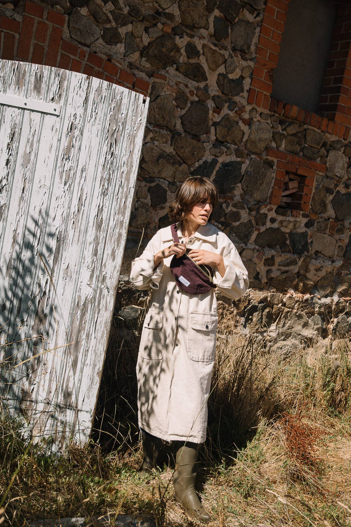 Les Pensionnaires Fanny Pack – Eggplant Purple