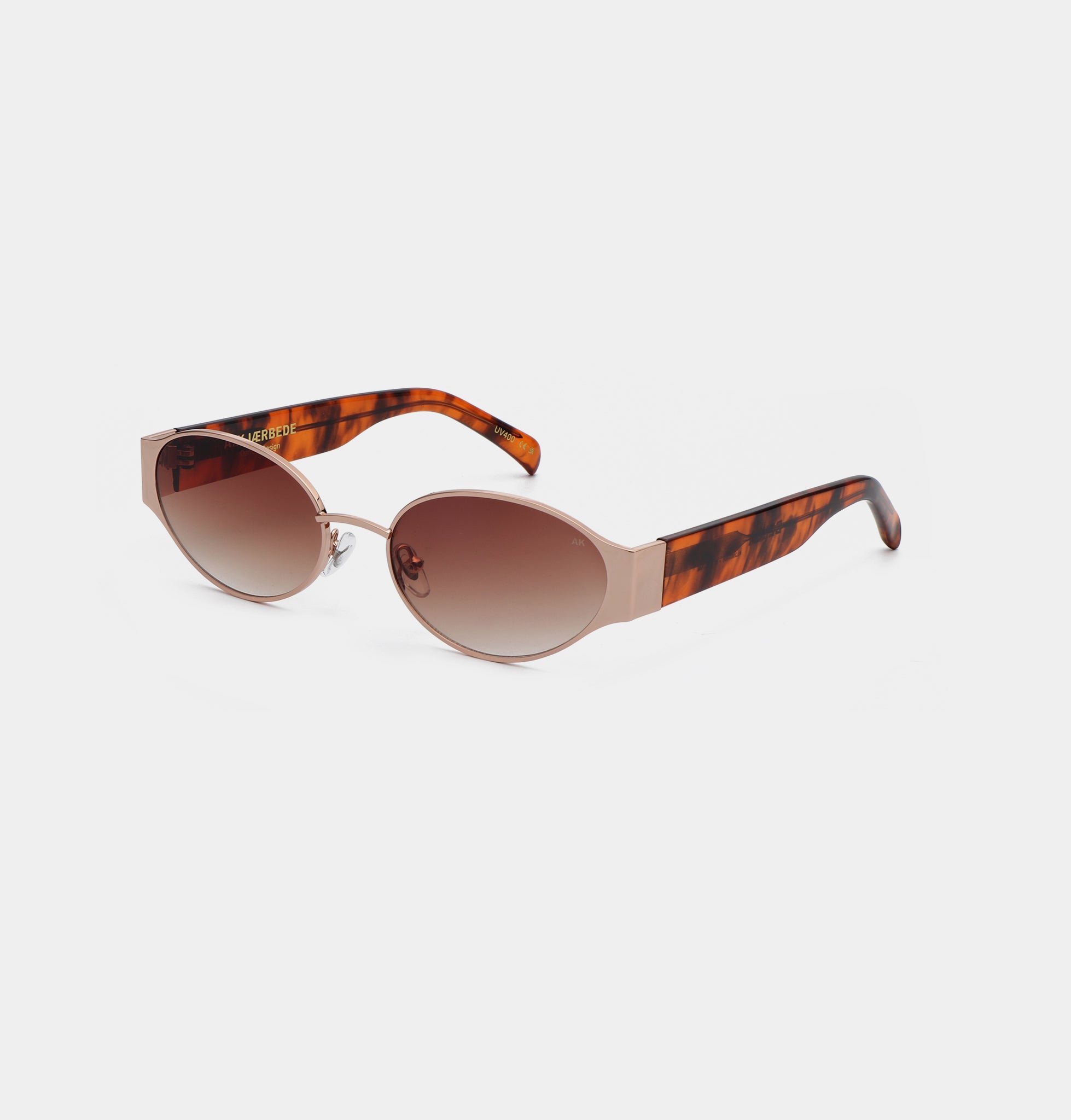 Bella Sunglasses in Rosegold Havana — A. Kjærbede