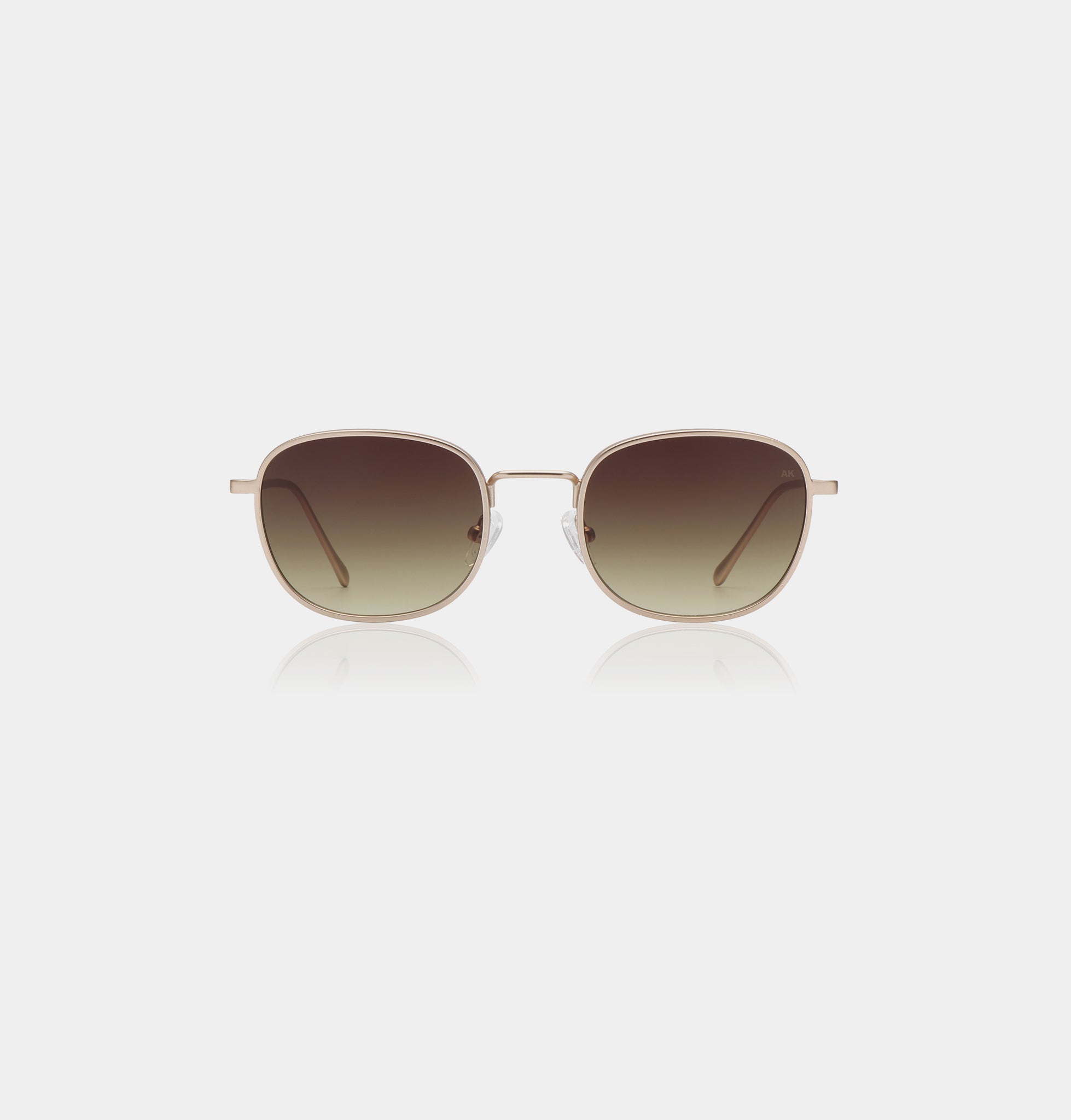 Hello Sunglasses in Matt Gold — A. Kjærbede