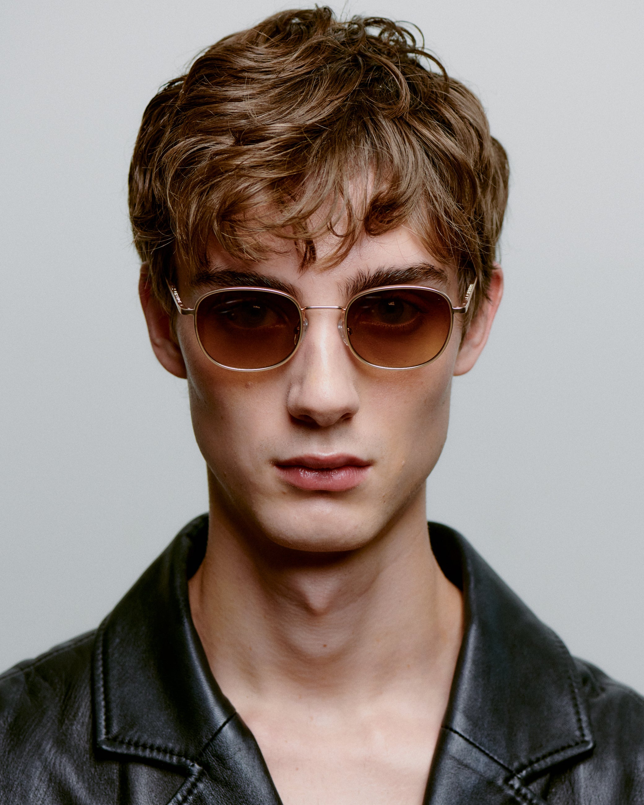 Hello Sunglasses in Matt Gold — A. Kjærbede