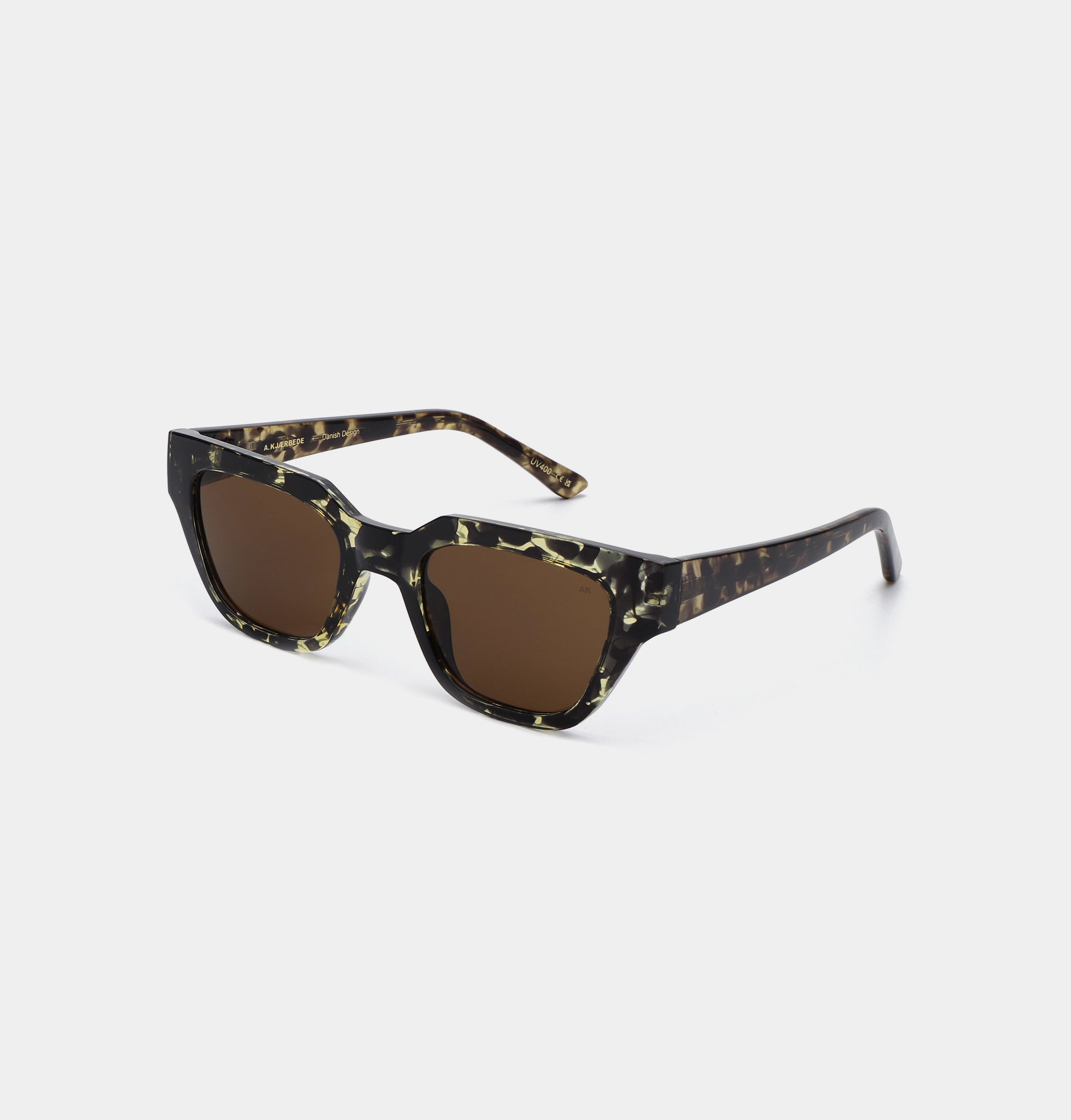 Kaws Sunglasses in Black Yellow Tortoise — A. Kjærbede