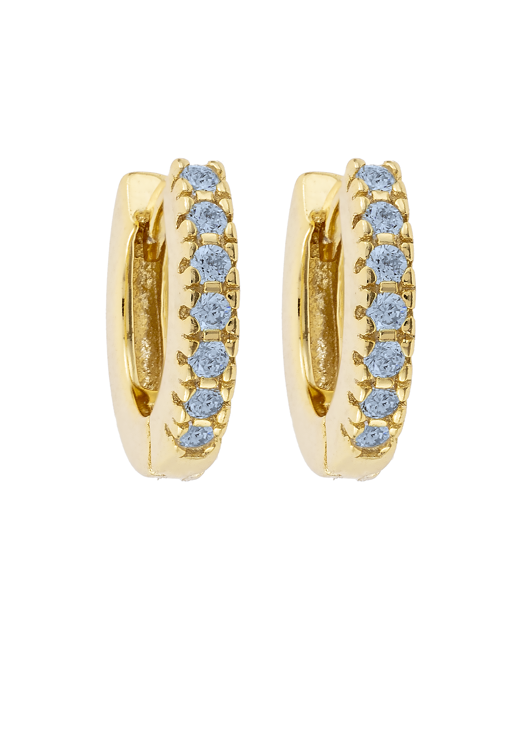 Huggie Hoops 10mm - in 4 colours  - by Atelier 18