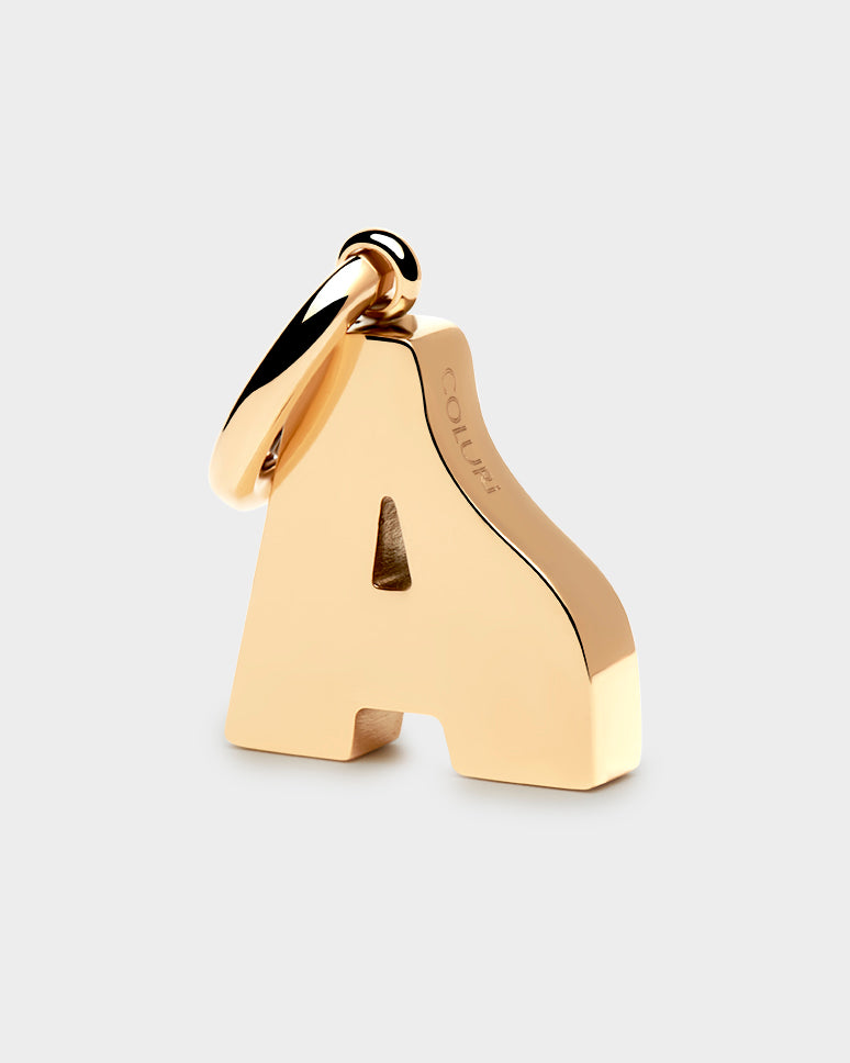 Letter A Charm - Gold - Coluri
