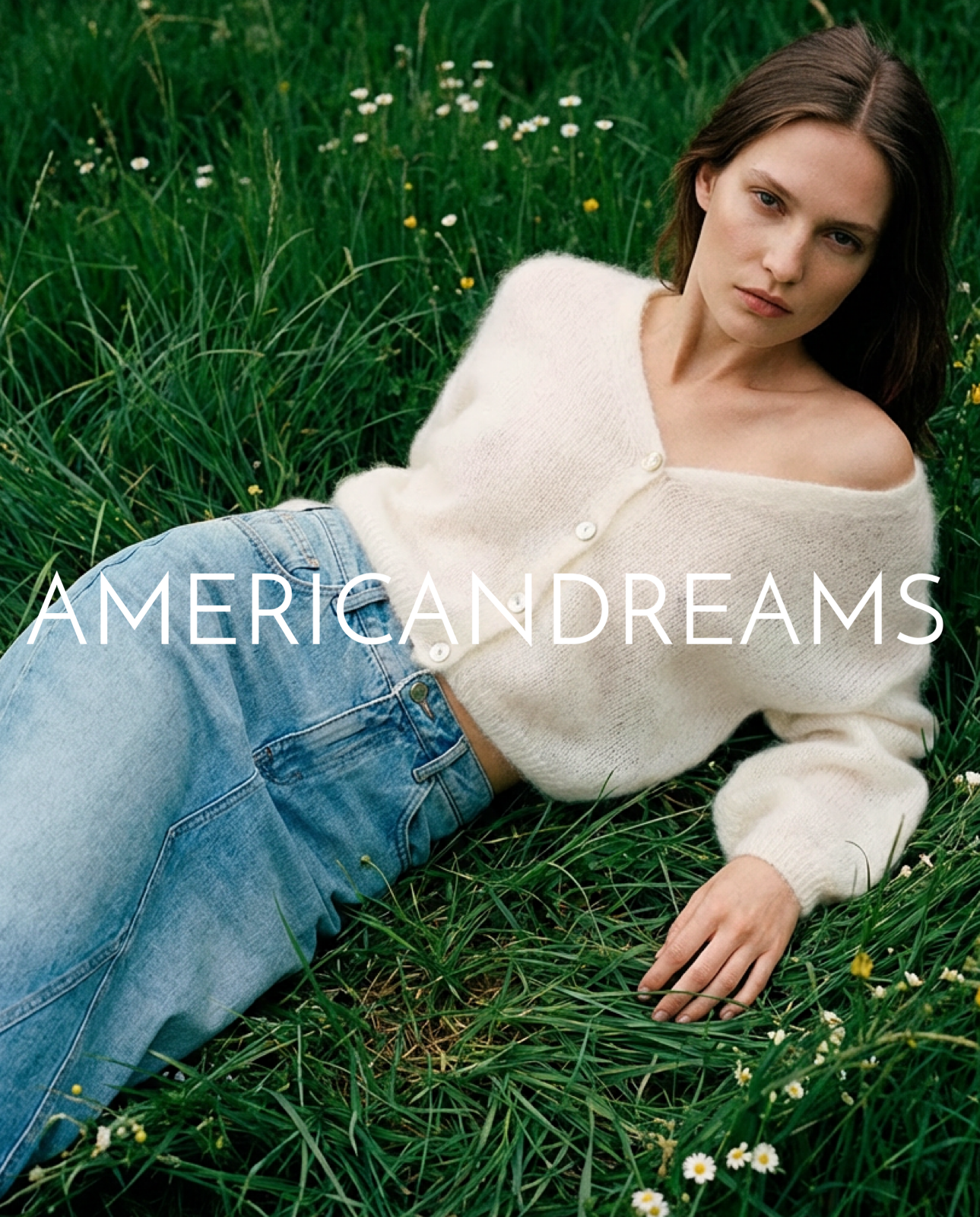 Cornelia Cropped Cardigan in White — American Dreams